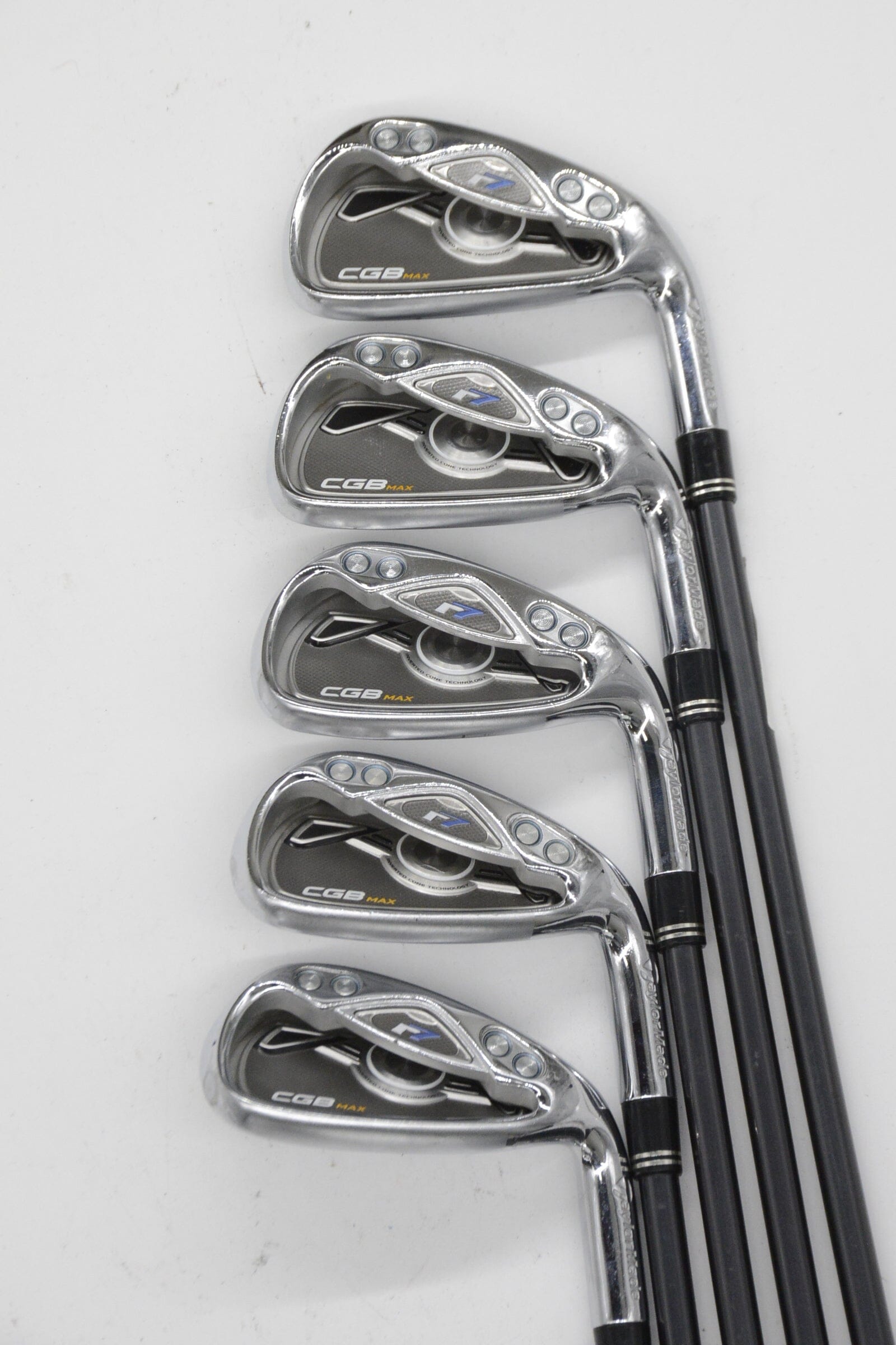 Women's TaylorMade R7 CGB Max 5, 7-PW Iron Set W Flex -0.25" Golf Clubs GolfRoots