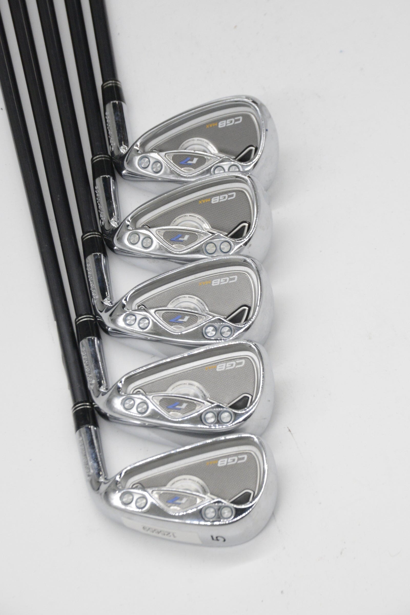 Women's TaylorMade R7 CGB Max 5, 7-PW Iron Set W Flex -0.25" Golf Clubs GolfRoots
