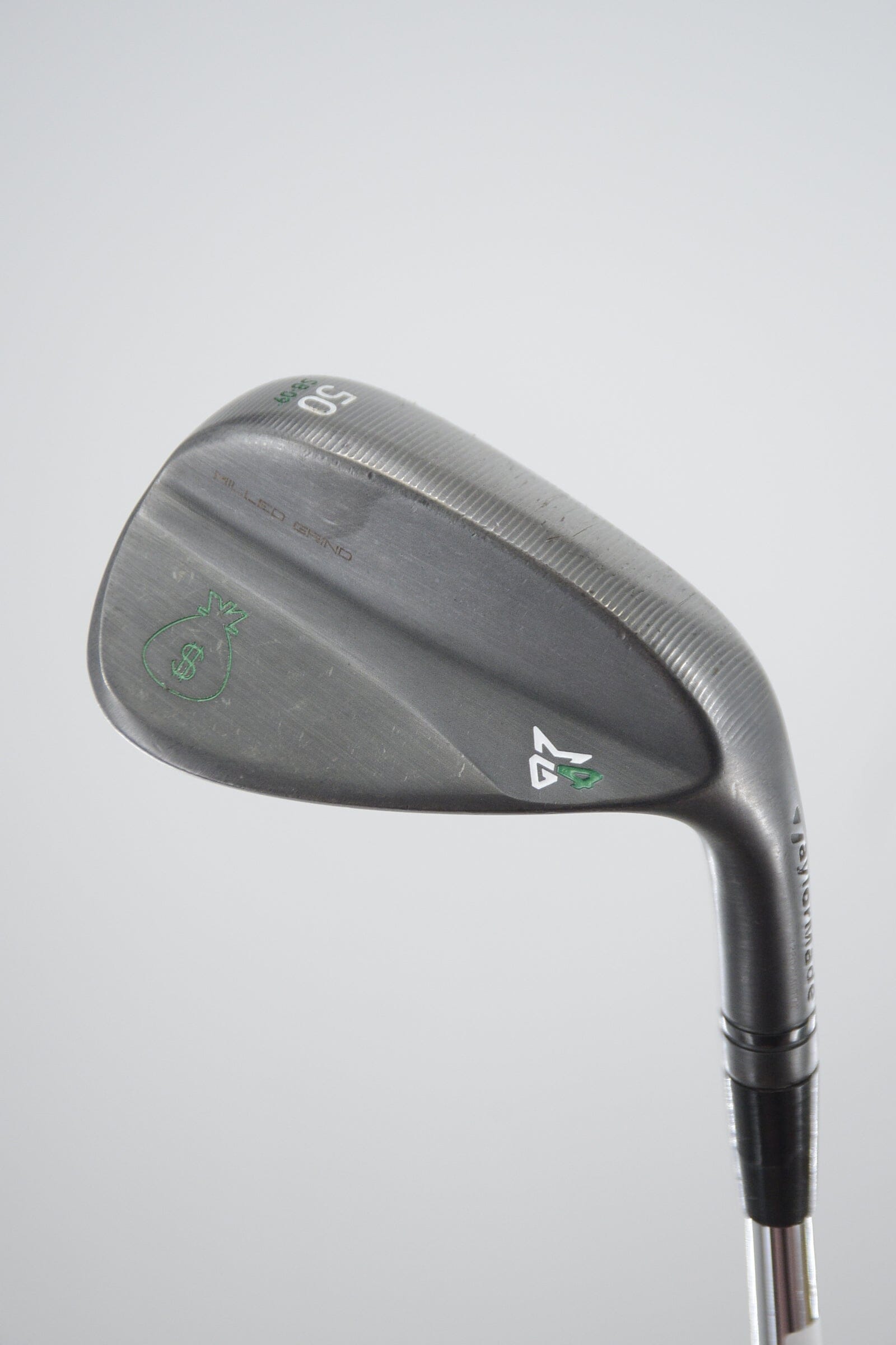 TaylorMade Milled Grind 4 Black 50 Degree Wedge S Flex 34.75" Golf Clubs GolfRoots
