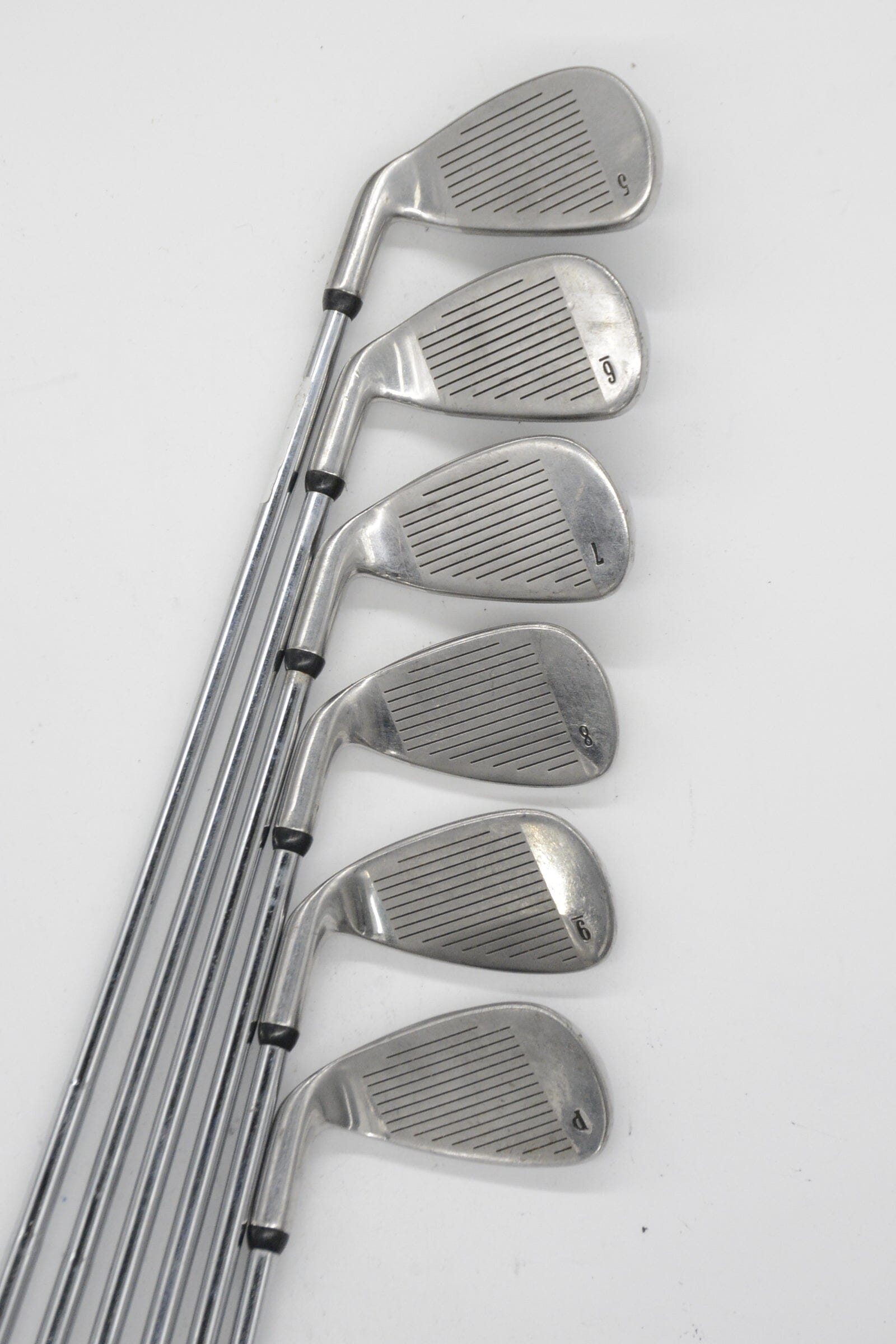 Extreme 5 Stainless 5-PW Iron Set S Flex -2.75" Golf Clubs GolfRoots