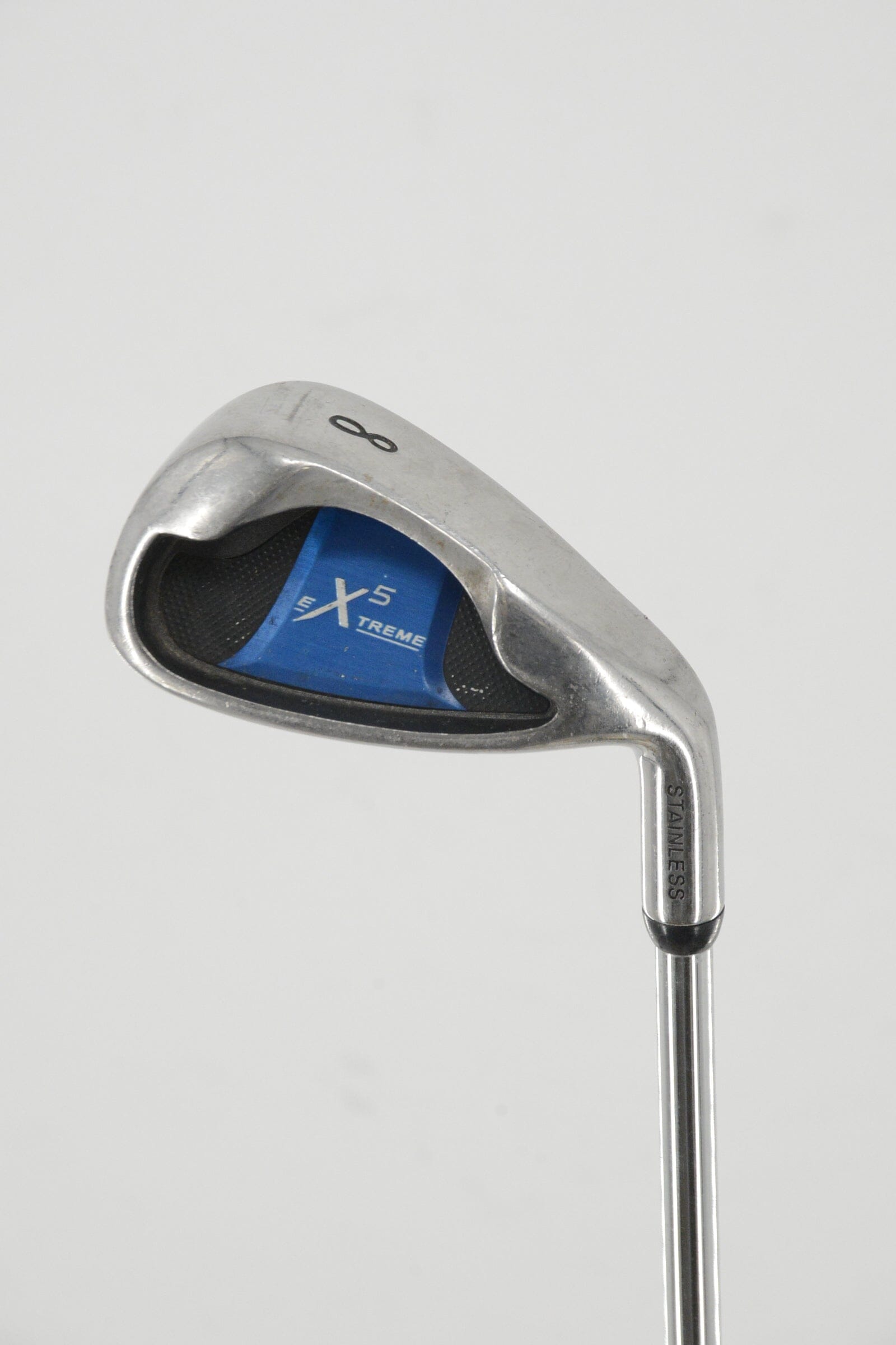 Extreme 5 Stainless 5-PW Iron Set S Flex -2.75" Golf Clubs GolfRoots