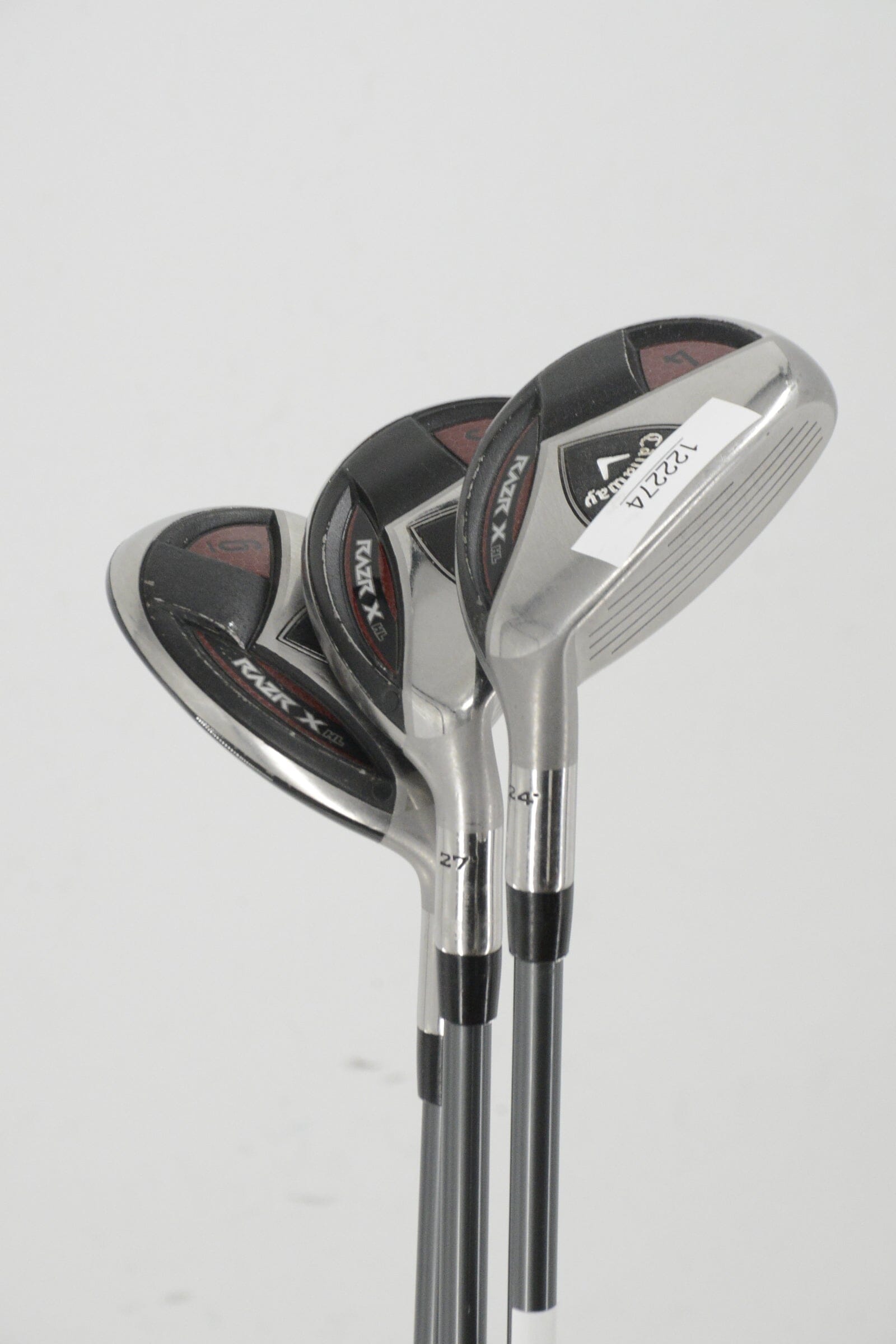 Women's Callaway RAZR X HL 4H, 5H, 6H Hybrid Set W Flex Golf Clubs GolfRoots