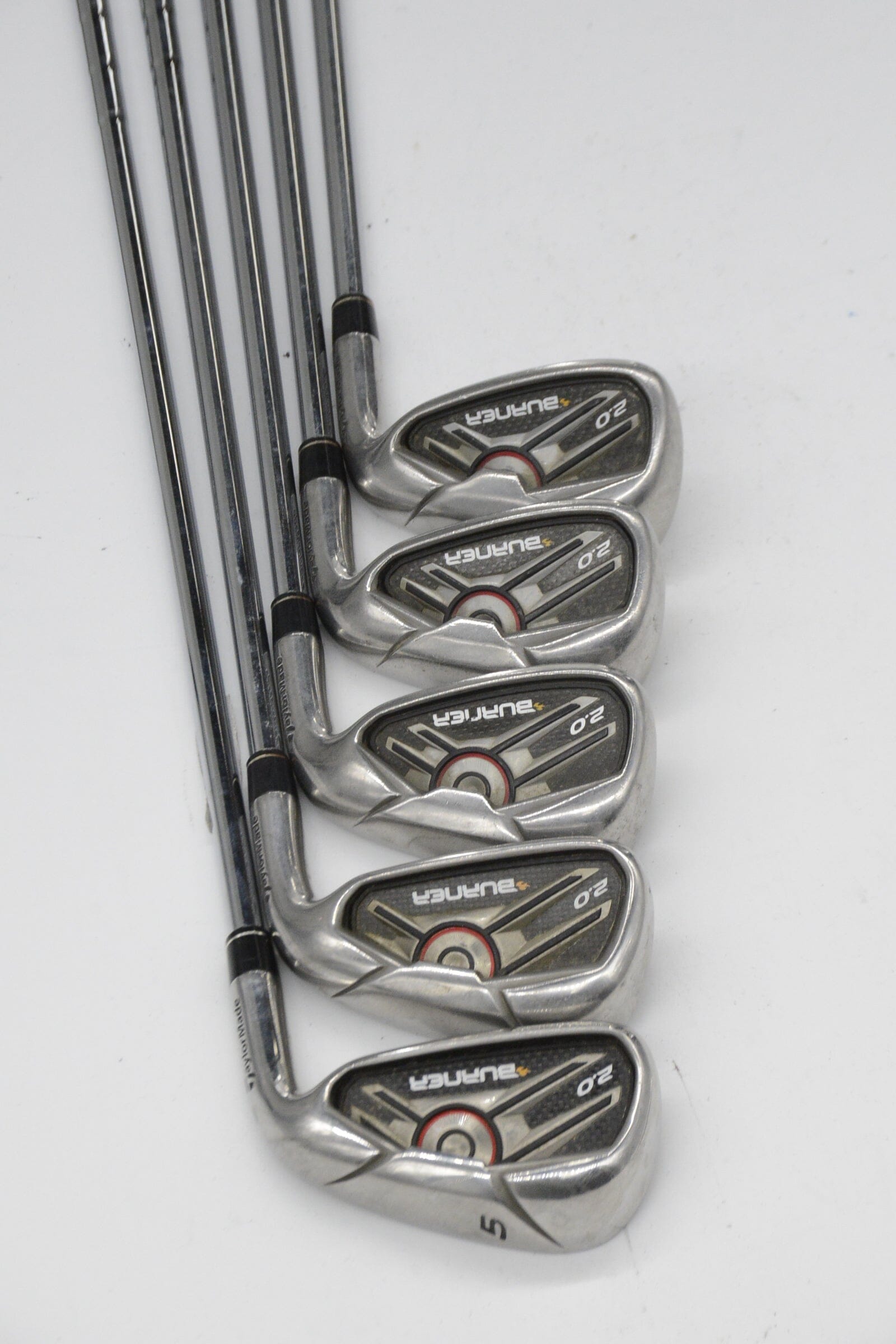 TaylorMade Burner 2.0 5, 7-PW Iron Set R Flex +0.5" Golf Clubs GolfRoots