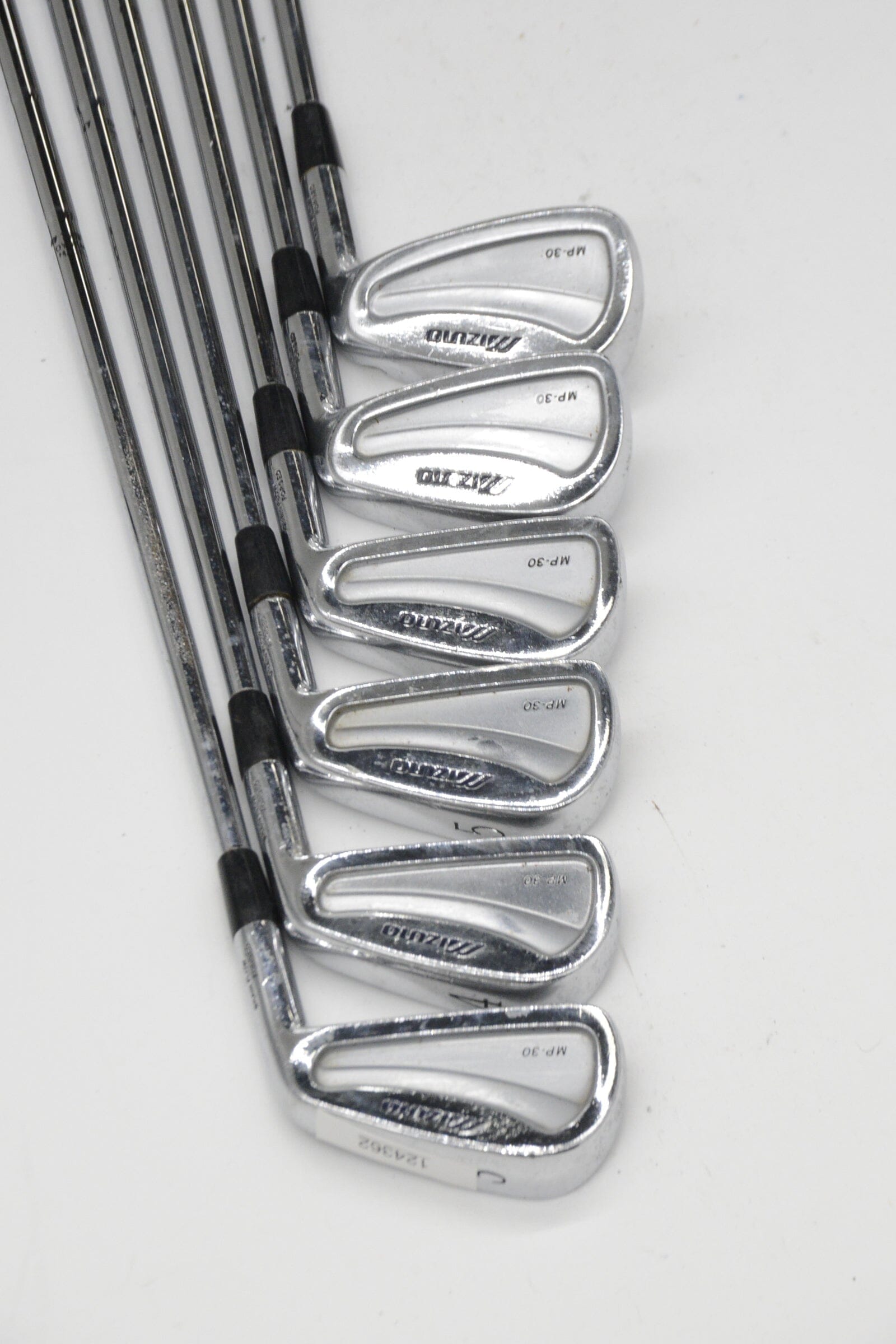 Mizuno MP 30 3-6, 8-9 Iron Set S Flex +0.5" Golf Clubs GolfRoots