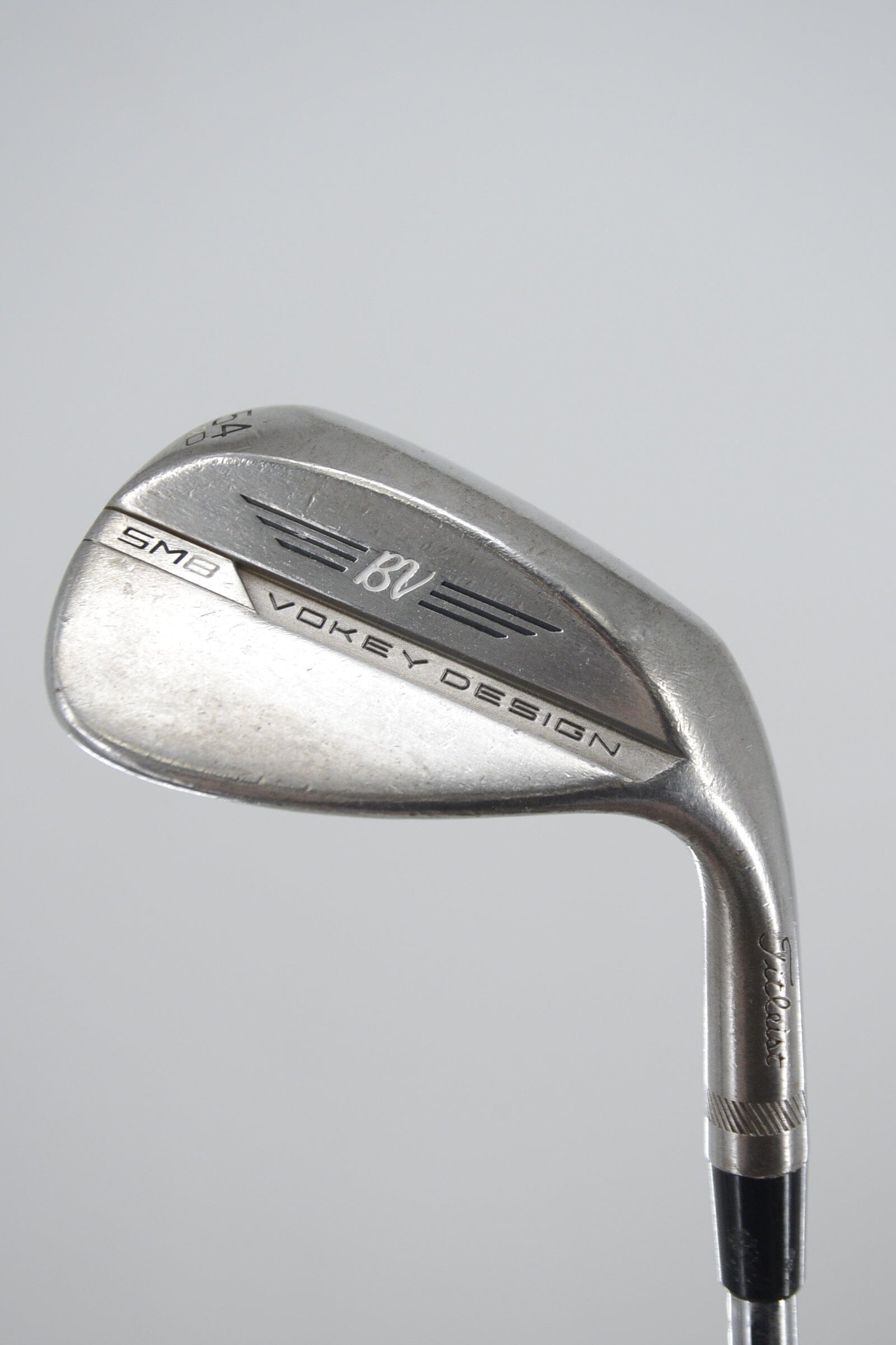 Titleist Vokey SM8 Brushed Steel 54 Degree Wedge S Flex 33.75" Golf Clubs GolfRoots