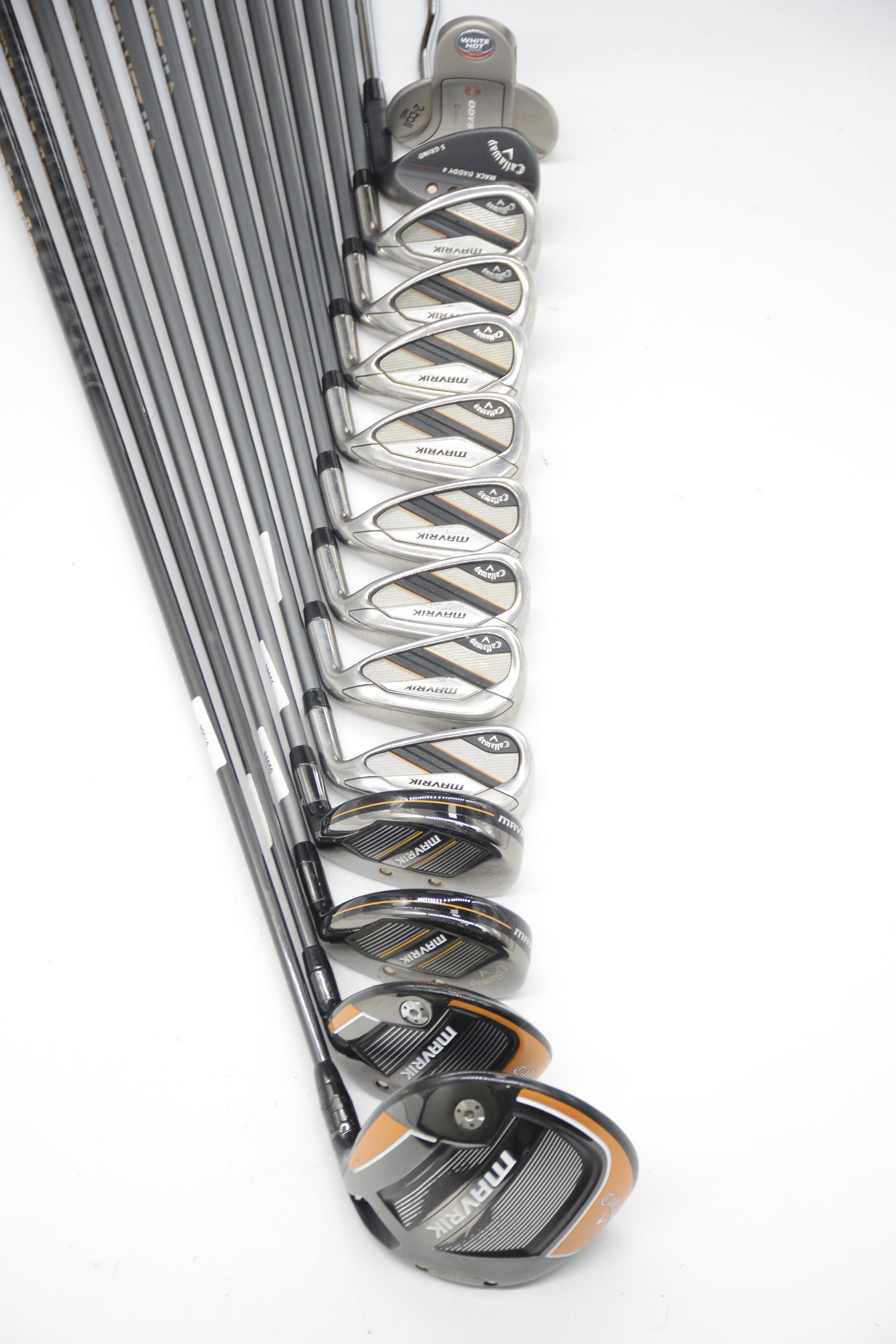 Callaway Mavrik Mixed Full Set R Flex -0.75" Golf Clubs GolfRoots