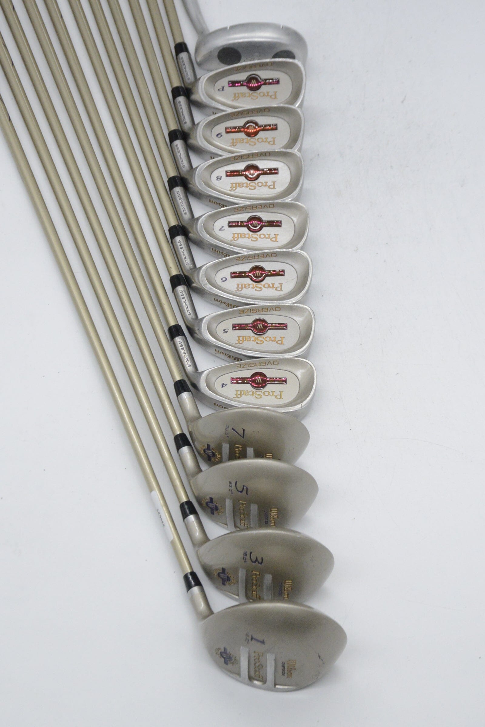 Women's Wilson Pro Staff Oversize Mixed Full Set W Flex -0.5" Golf Clubs GolfRoots