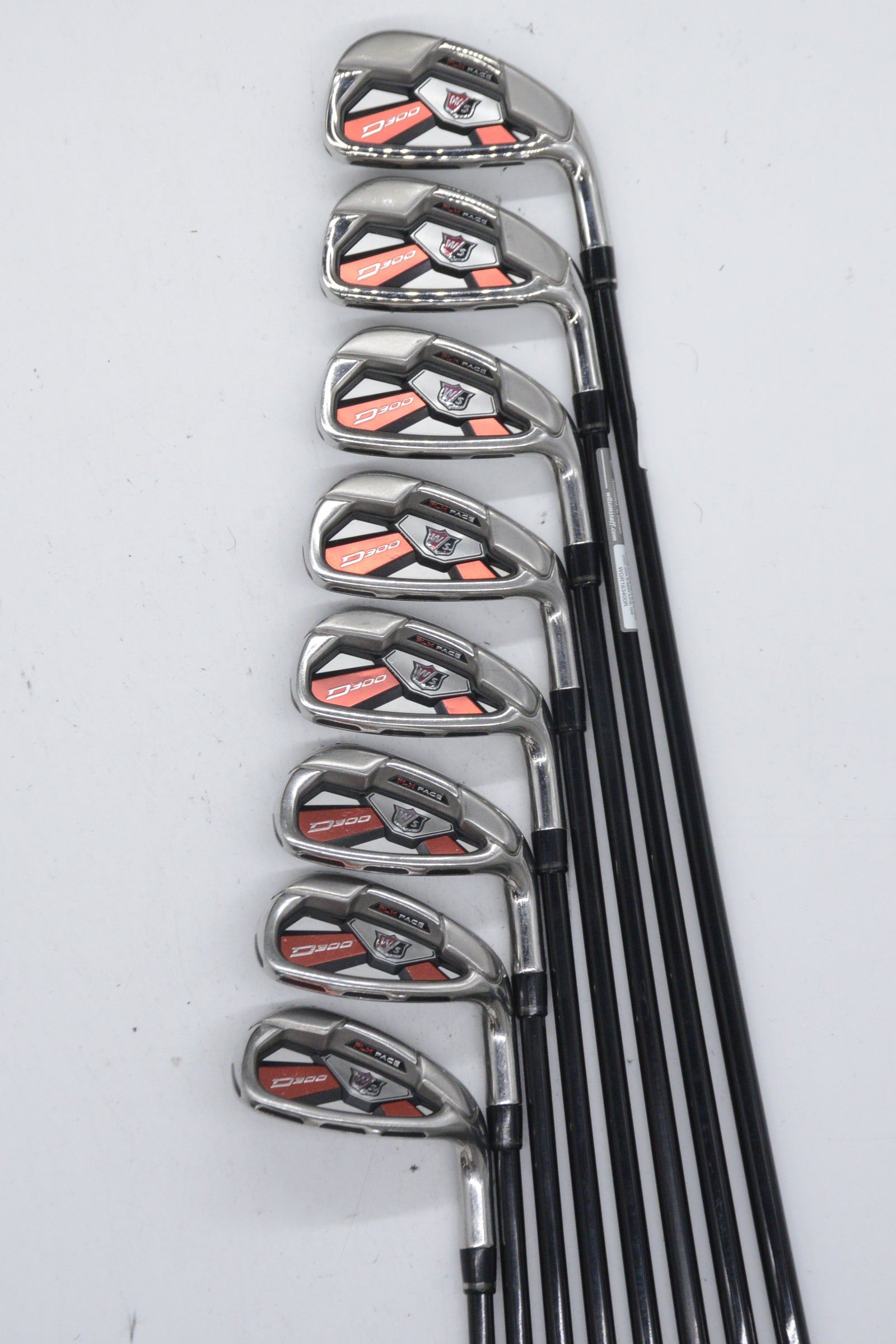 Wilson Staff D300 4-GW Iron Set R Flex -0.25"