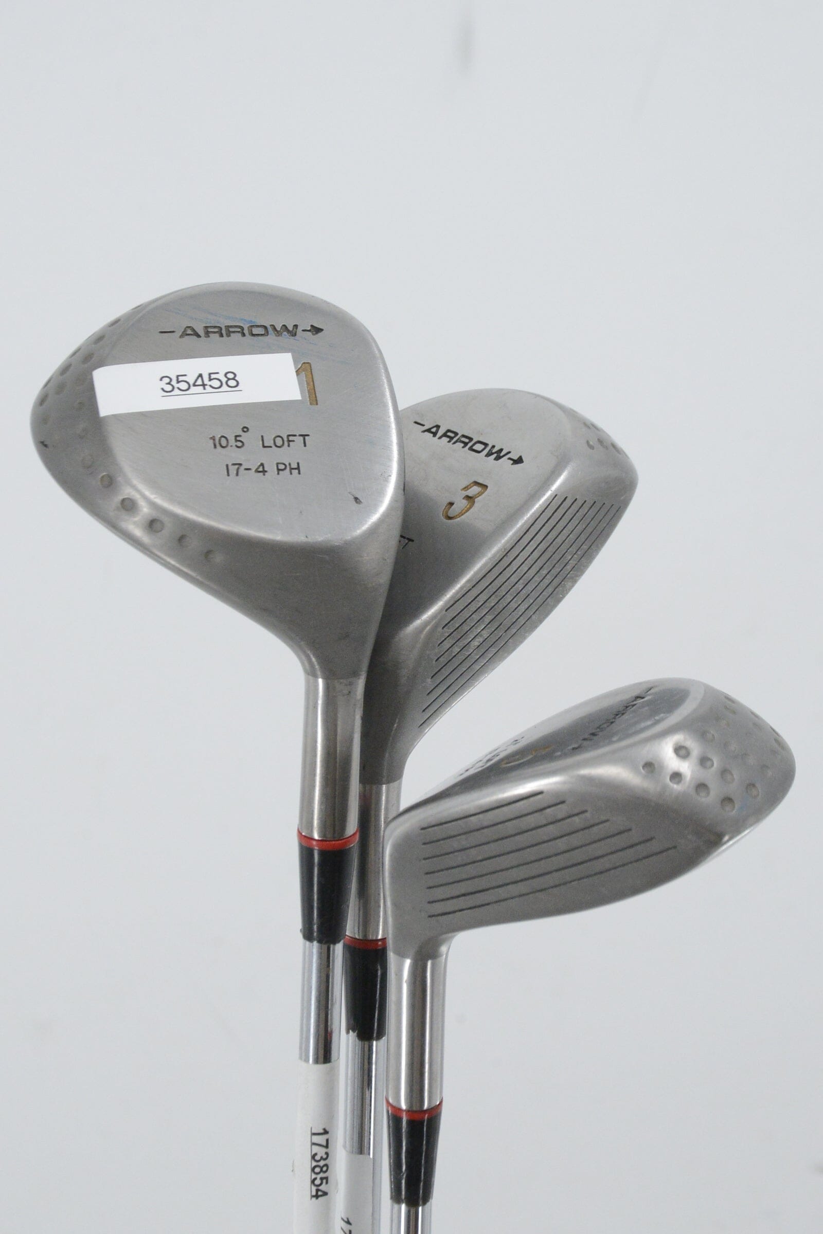 Women's Arrow Metal Wood D, 3W, 5W Wood Set W Flex Golf Clubs GolfRoots