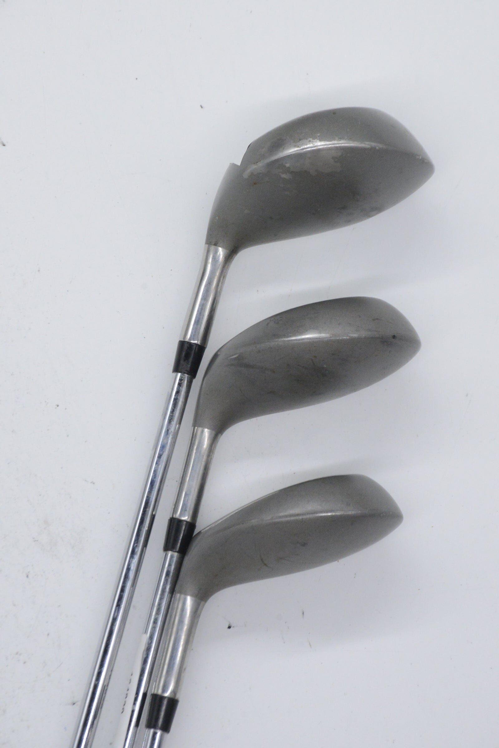Lefty MaxFli Dunlop Tour Special II D, 3W, 5W Wood Set R Flex Golf Clubs GolfRoots
