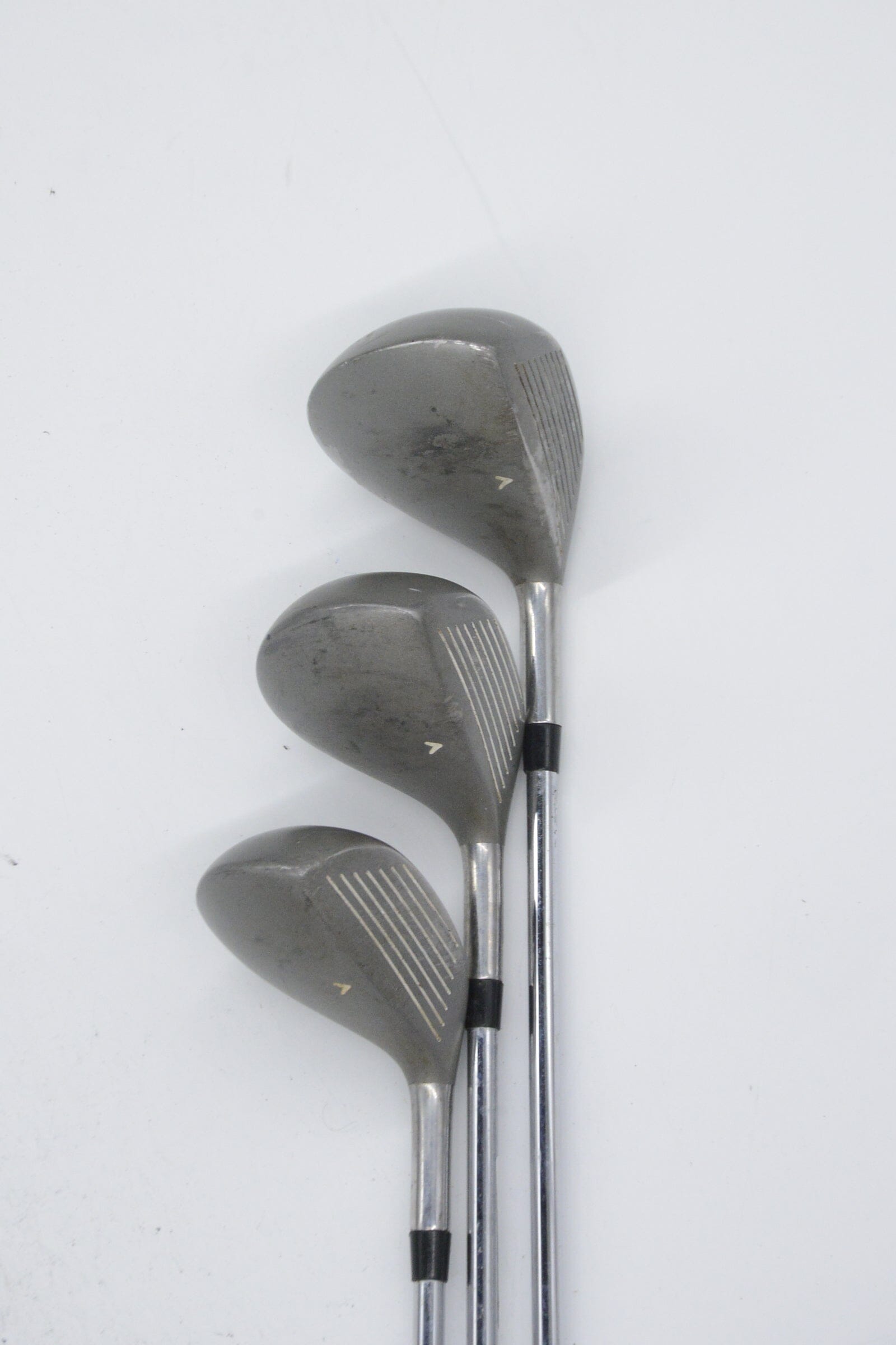 Lefty MaxFli Dunlop Tour Special II D, 3W, 5W Wood Set R Flex Golf Clubs GolfRoots