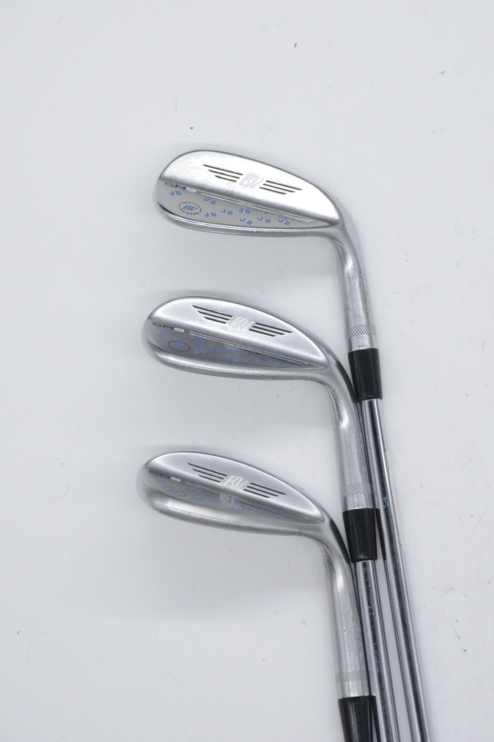 Titleist Vokey SM9 Tour Chrome 48, 54, 60 Degree Wedge Set S Flex
