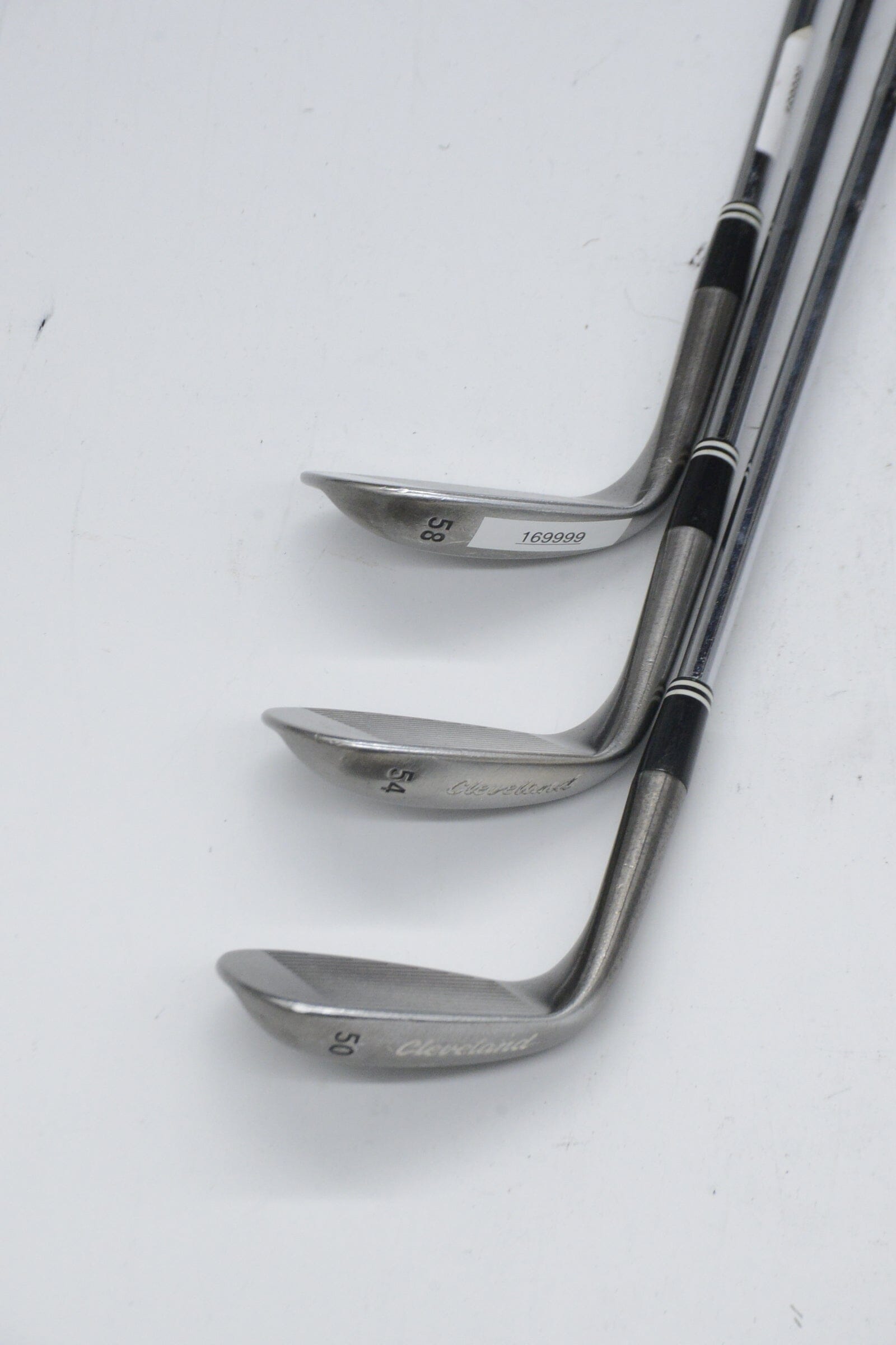 Cleveland CG12 Black Pearl 50, 54, 58 Degree Wedge Set Wedge Flex Golf Clubs GolfRoots