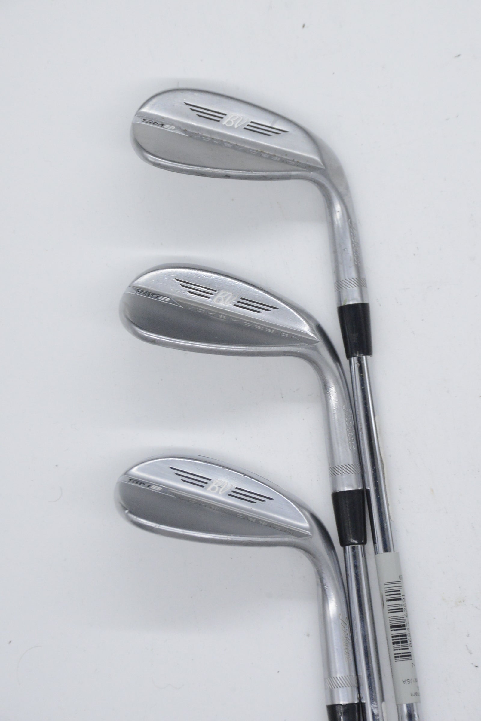 Titleist Vokey SM8 Tour Chrome 50, 54, 58 Degree Wedge Set Wedge Flex