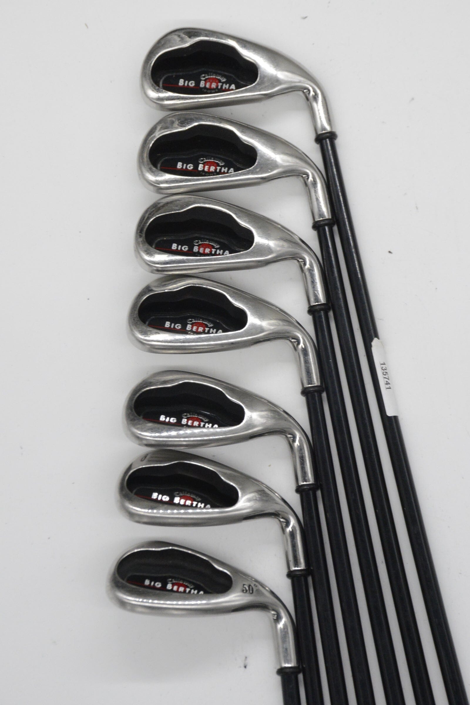 Callaway Big Bertha 2004 5-AW Iron Set R Flex -0.5" Golf Clubs GolfRoots