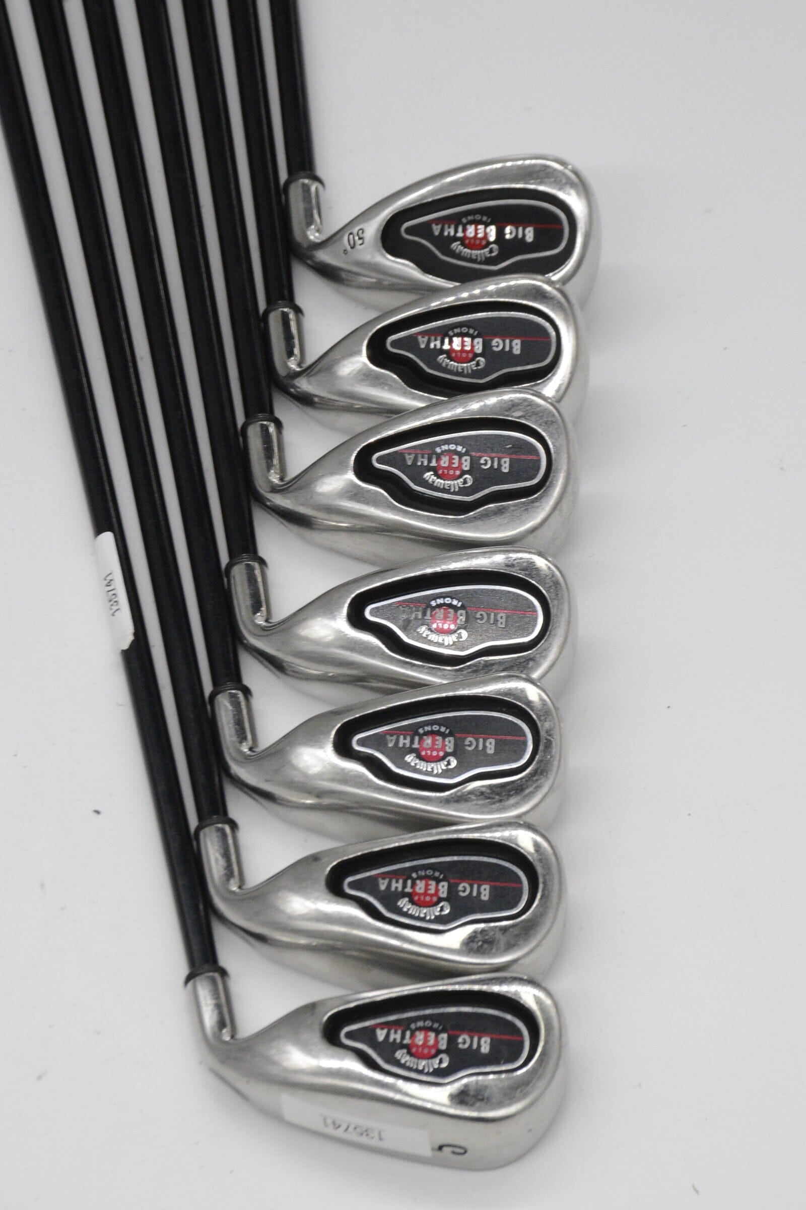 Callaway Big Bertha 2004 5-AW Iron Set R Flex -0.5" Golf Clubs GolfRoots