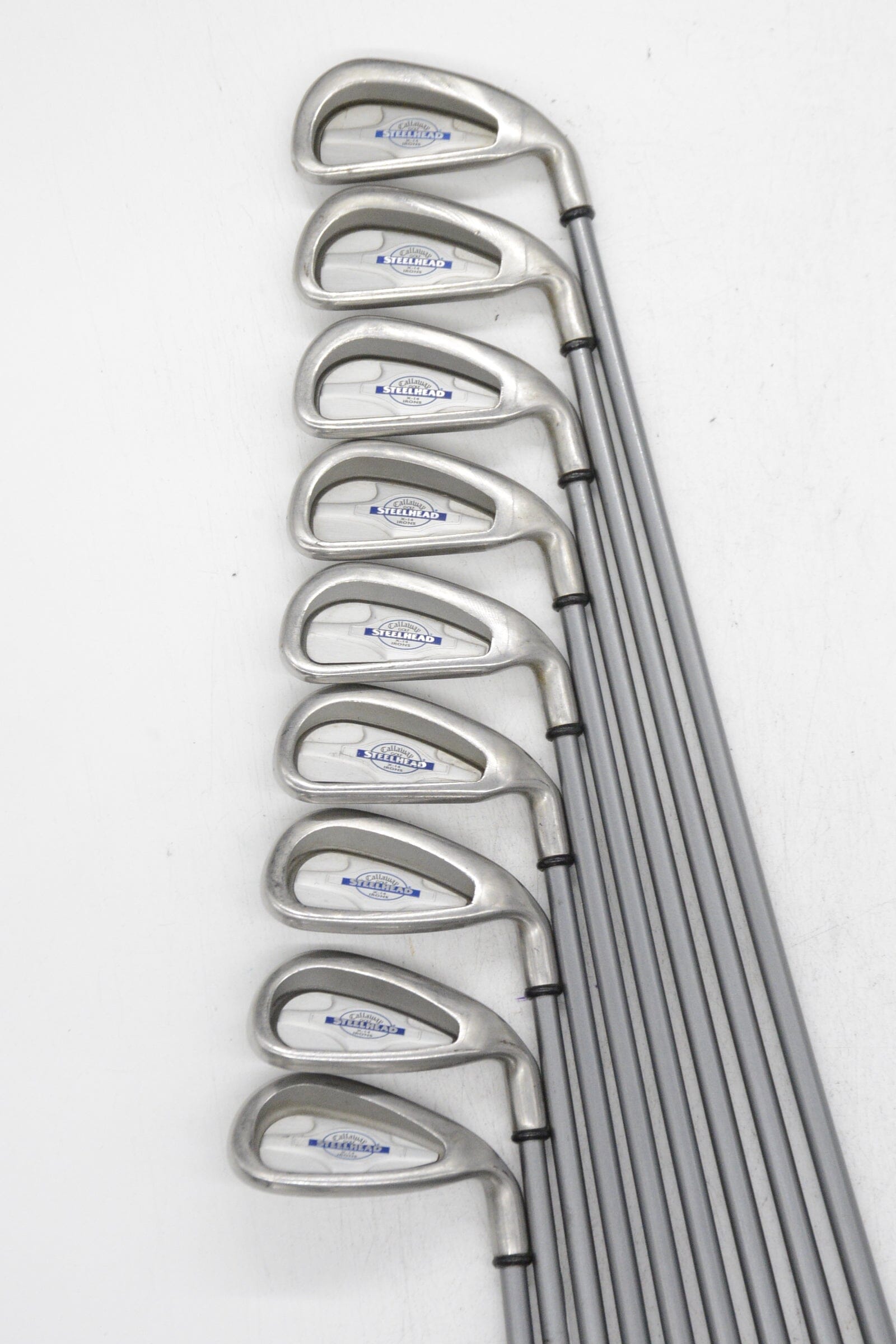 Callaway Steelhead X-14 2-PW Iron Set S Flex -0.25" Golf Clubs GolfRoots