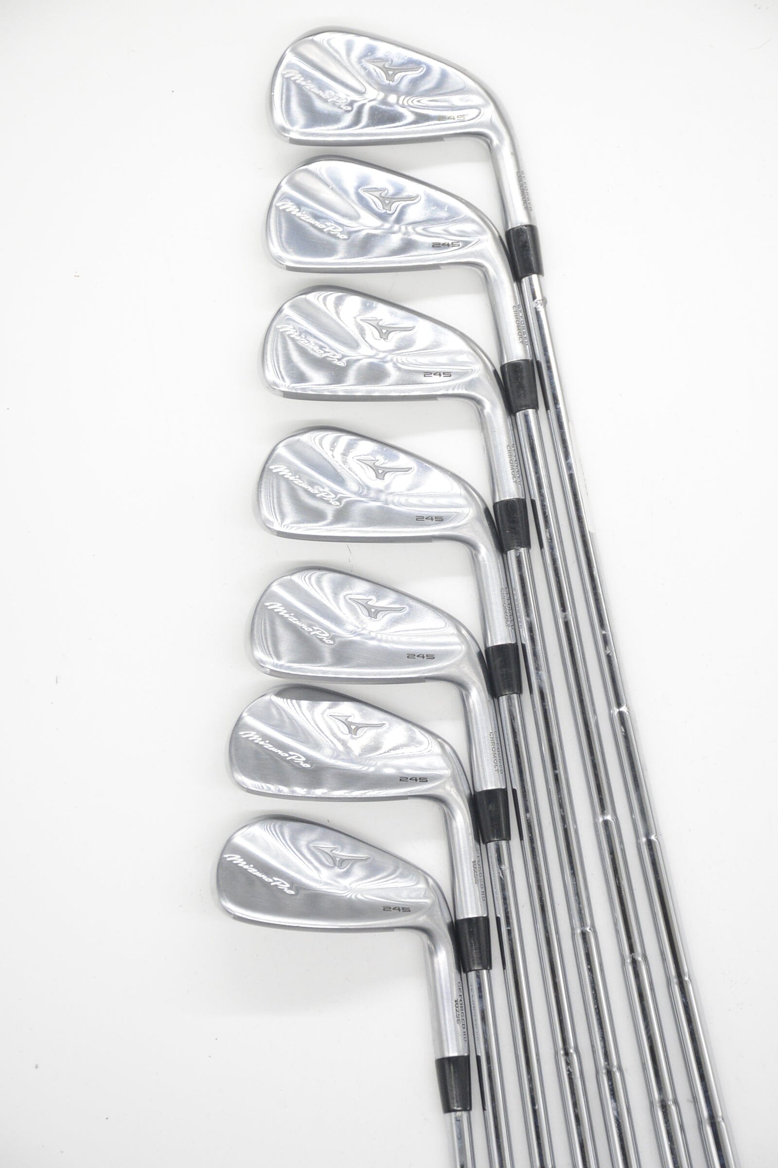 Mizuno Pro 245 4-PW Iron Set S Flex Std Length Golf Clubs GolfRoots