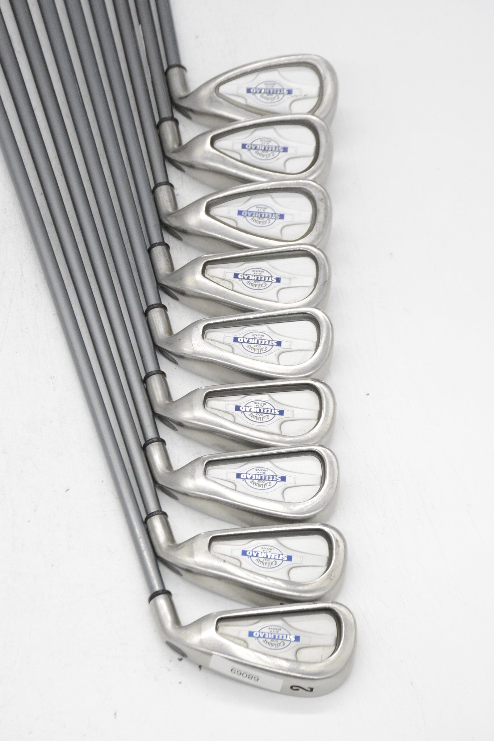 Callaway Steelhead X-14 2-PW Iron Set S Flex -0.25" Golf Clubs GolfRoots