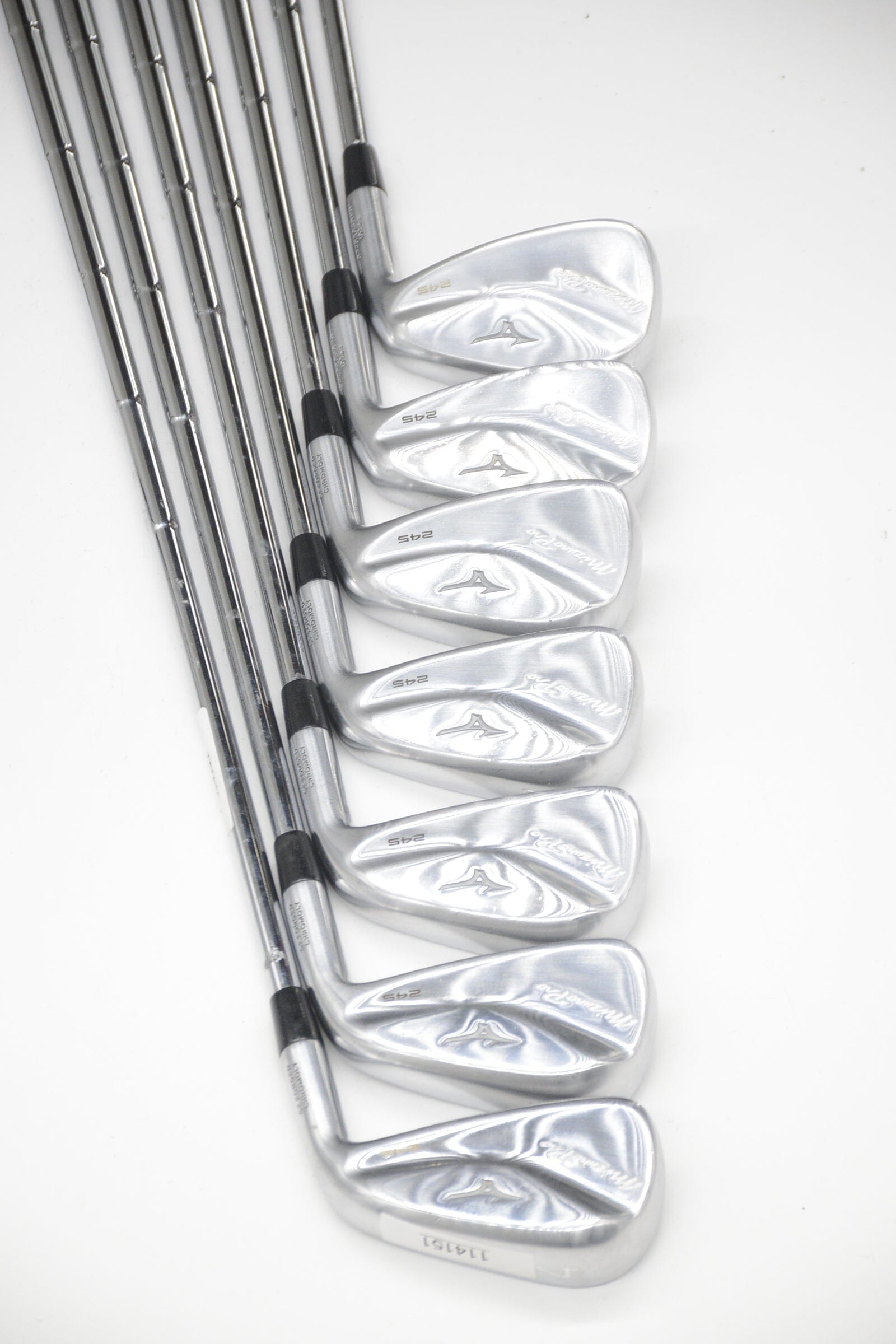 Mizuno Pro 245 4-PW Iron Set S Flex Std Length Golf Clubs GolfRoots