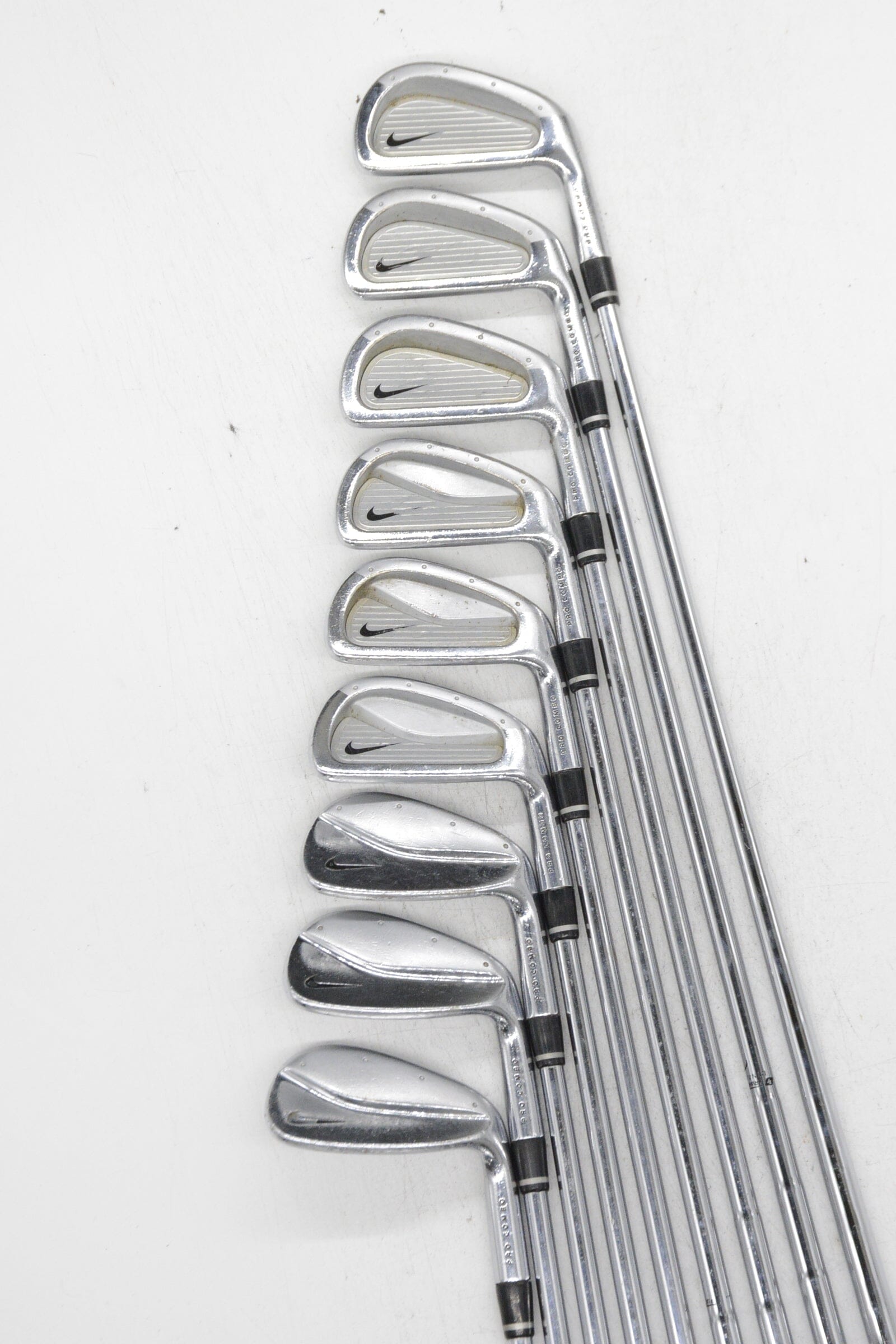 Nike Forged Pro Combo 2-PW Iron Set S Flex +0.5" Golf Clubs GolfRoots