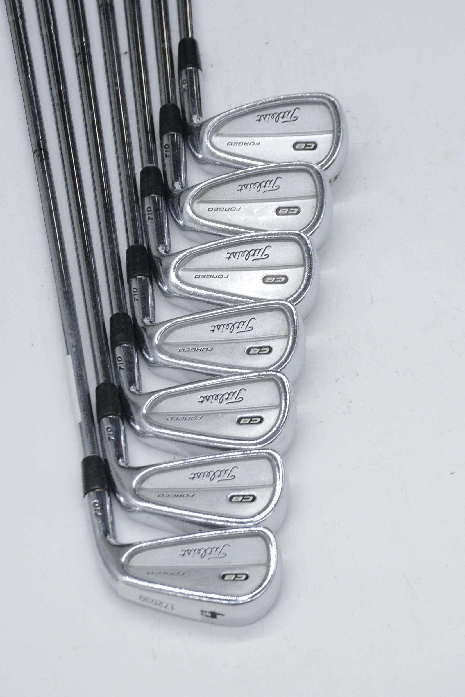 Titleist 710 CB Forged 4-PW Iron Set S Flex +1"