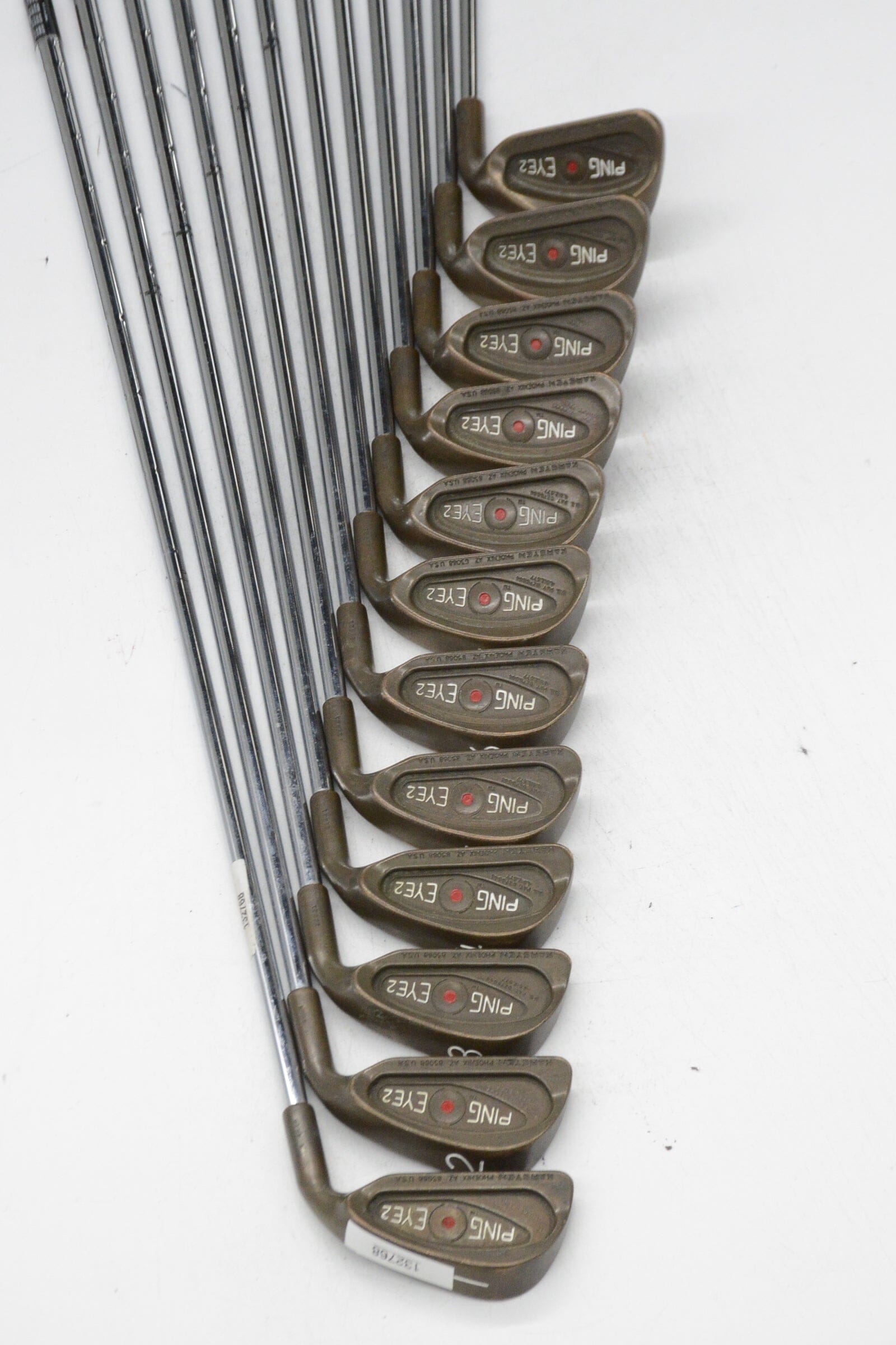Ping Eye 2 Beryllium Copper 1-PW, SW-LW Iron Set R Flex Std Length Golf Clubs GolfRoots