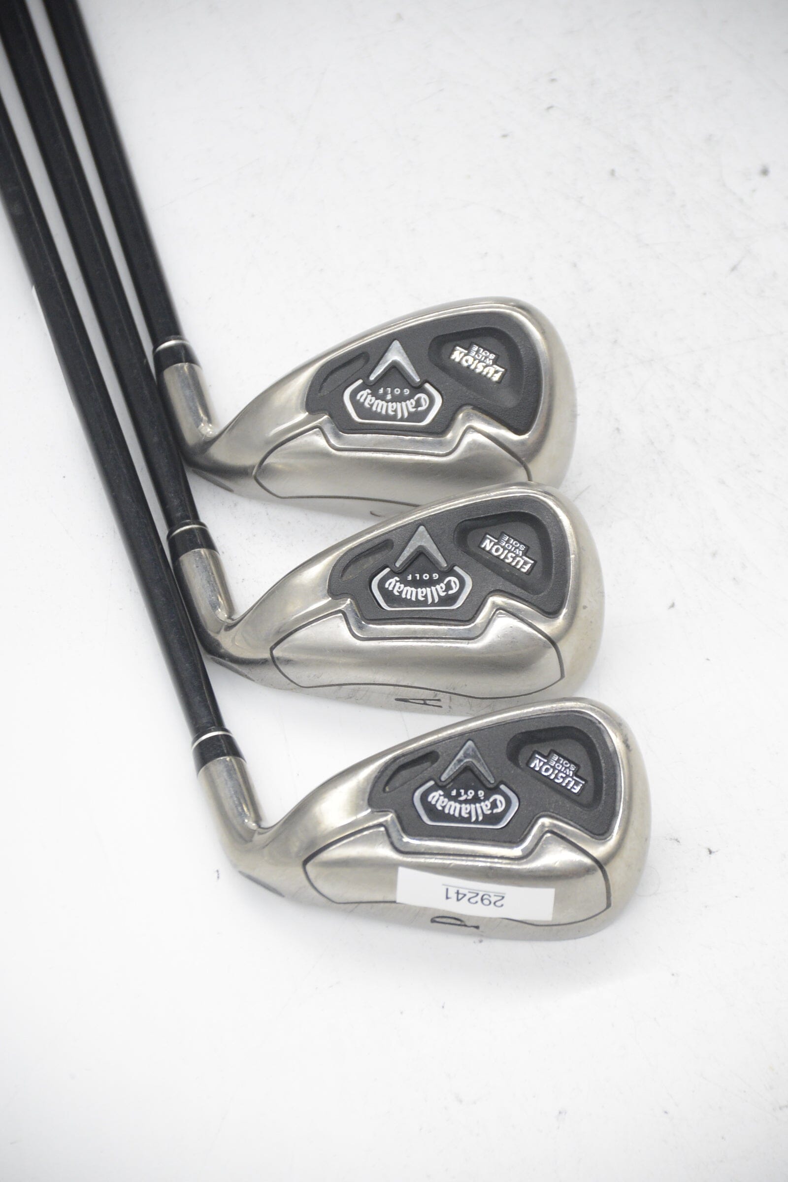 Women's Callaway Fusion Wide Sole PW, AW, SW Wedge Set W Flex Golf Clubs GolfRoots