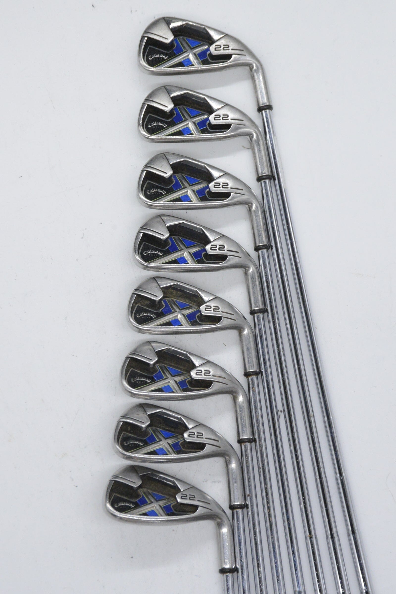 Callaway X-22 3-PW Iron Set R Flex -0.25"