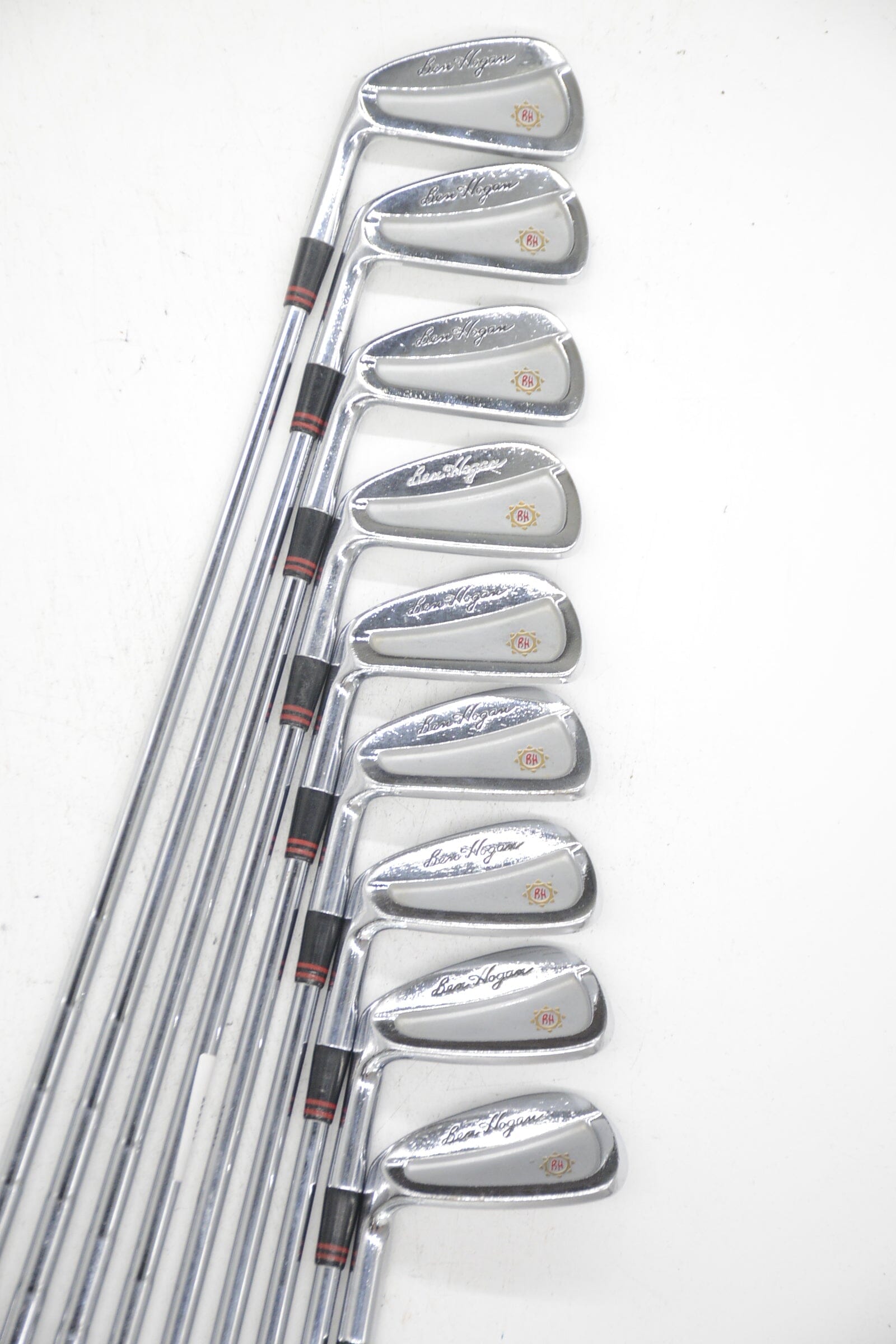 Lefty Ben Hogan Apex Plus 2-PW Iron Set S Flex Std Length Golf Clubs GolfRoots