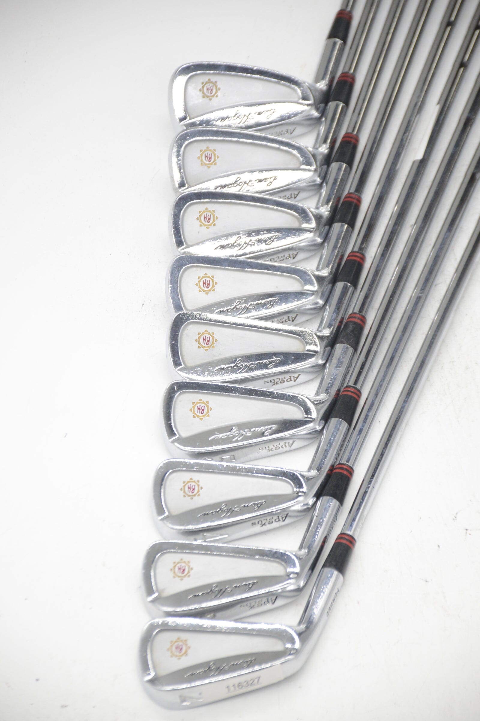 Lefty Ben Hogan Apex Plus 2-PW Iron Set S Flex Std Length Golf Clubs GolfRoots