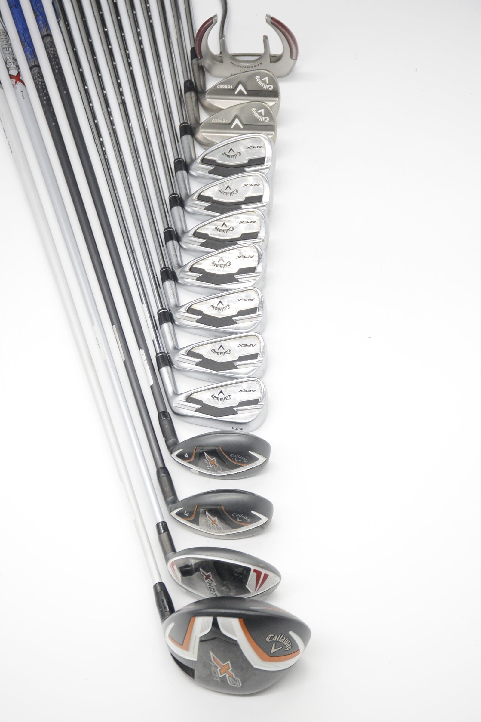 Callaway Apex Forged Mixed Full Set R Flex -0.25" Golf Clubs GolfRoots