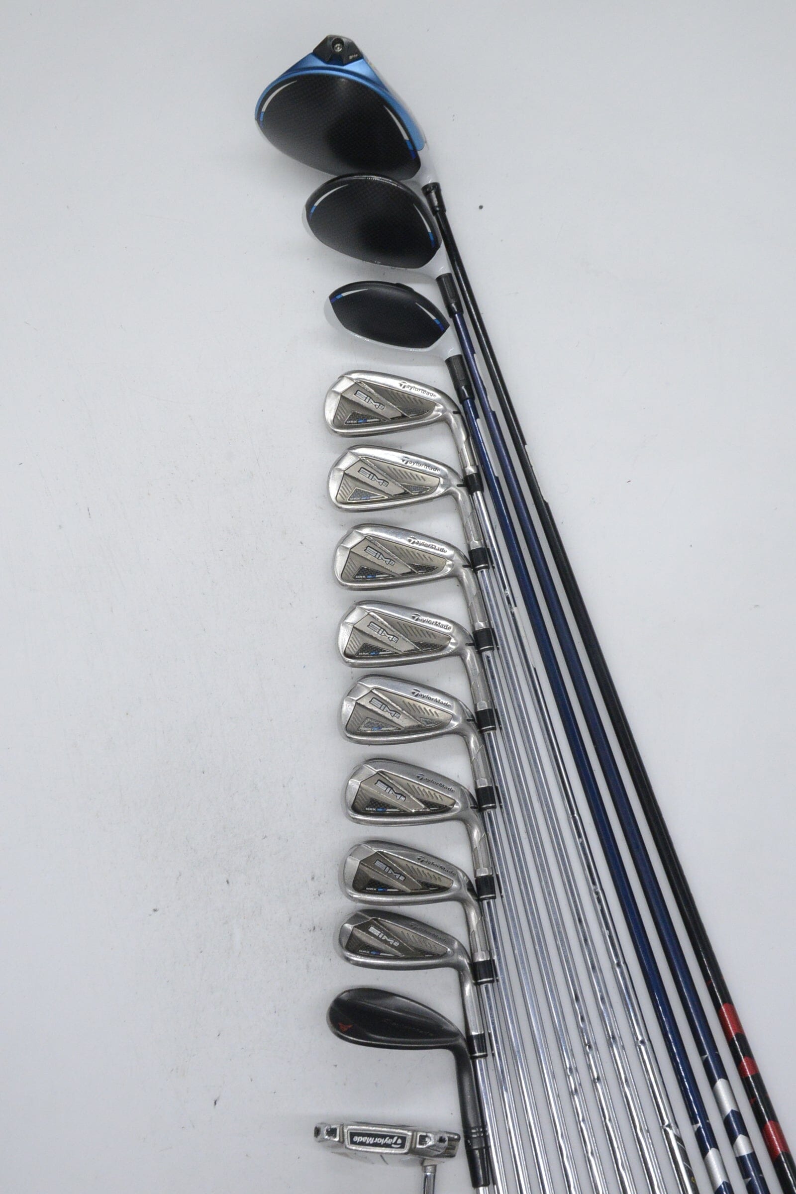 TaylorMade SIM2 Max Mixed Full Set R Flex Std Length Golf Clubs GolfRoots