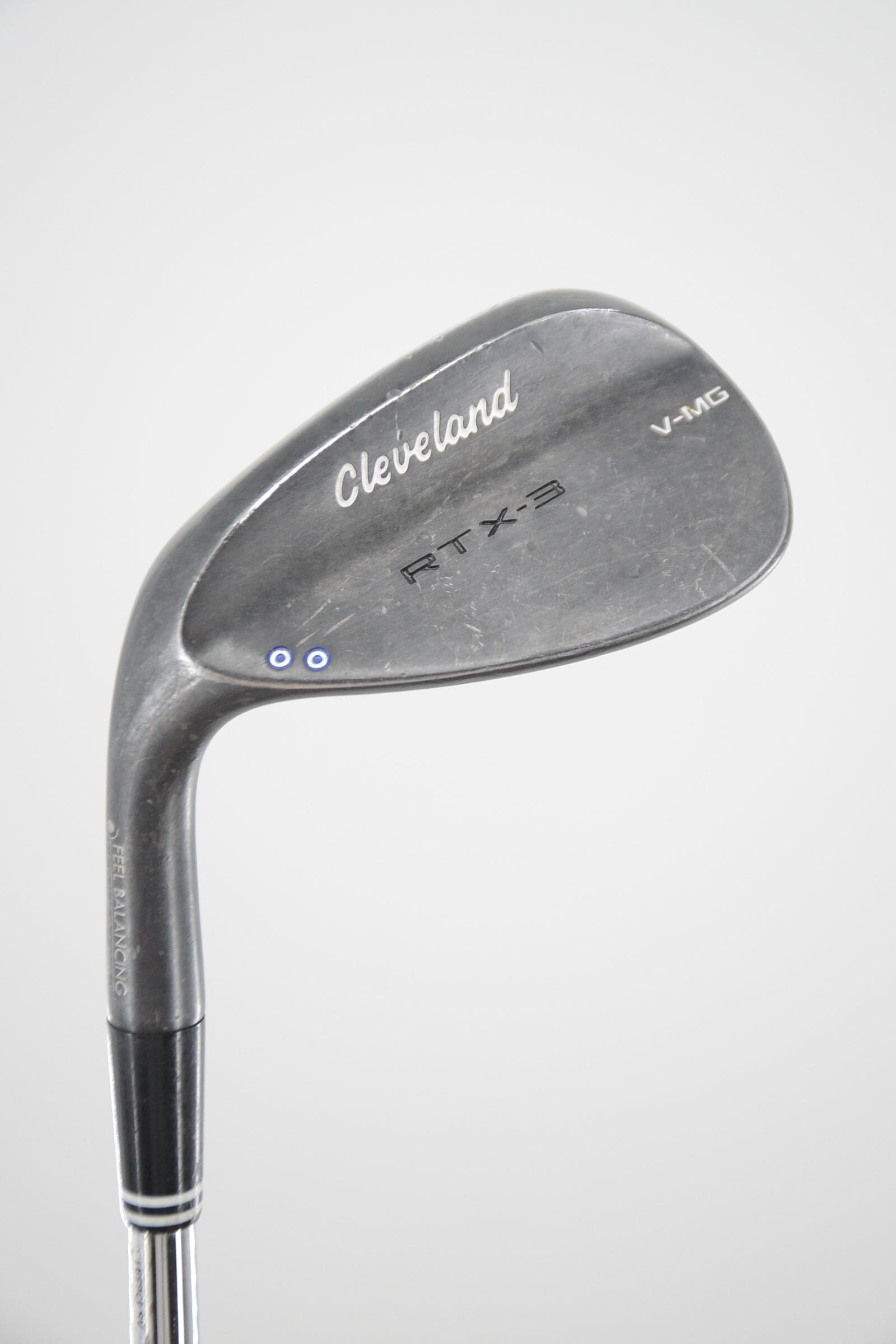 Lefty Cleveland RTX 3 Black Satin 54 Degree Wedge Wedge Flex 35" Golf Clubs GolfRoots