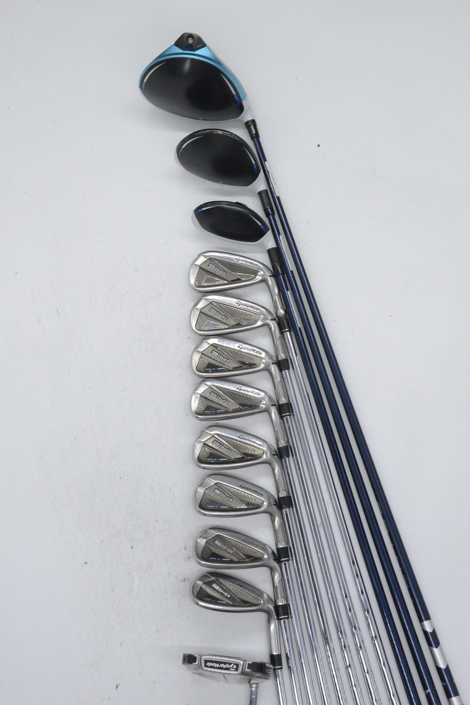 TaylorMade SIM2 Max Mixed Full Set R Flex Std Length Golf Clubs GolfRoots