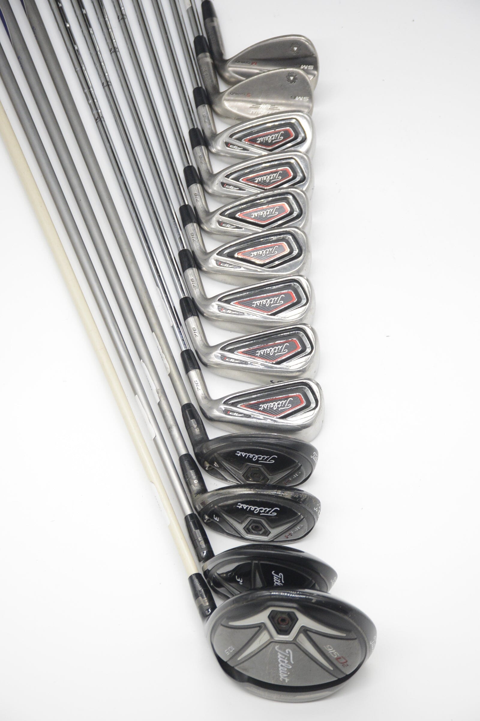 Titleist 716 AP1 Mixed Full Set R Flex Std Length Golf Clubs GolfRoots
