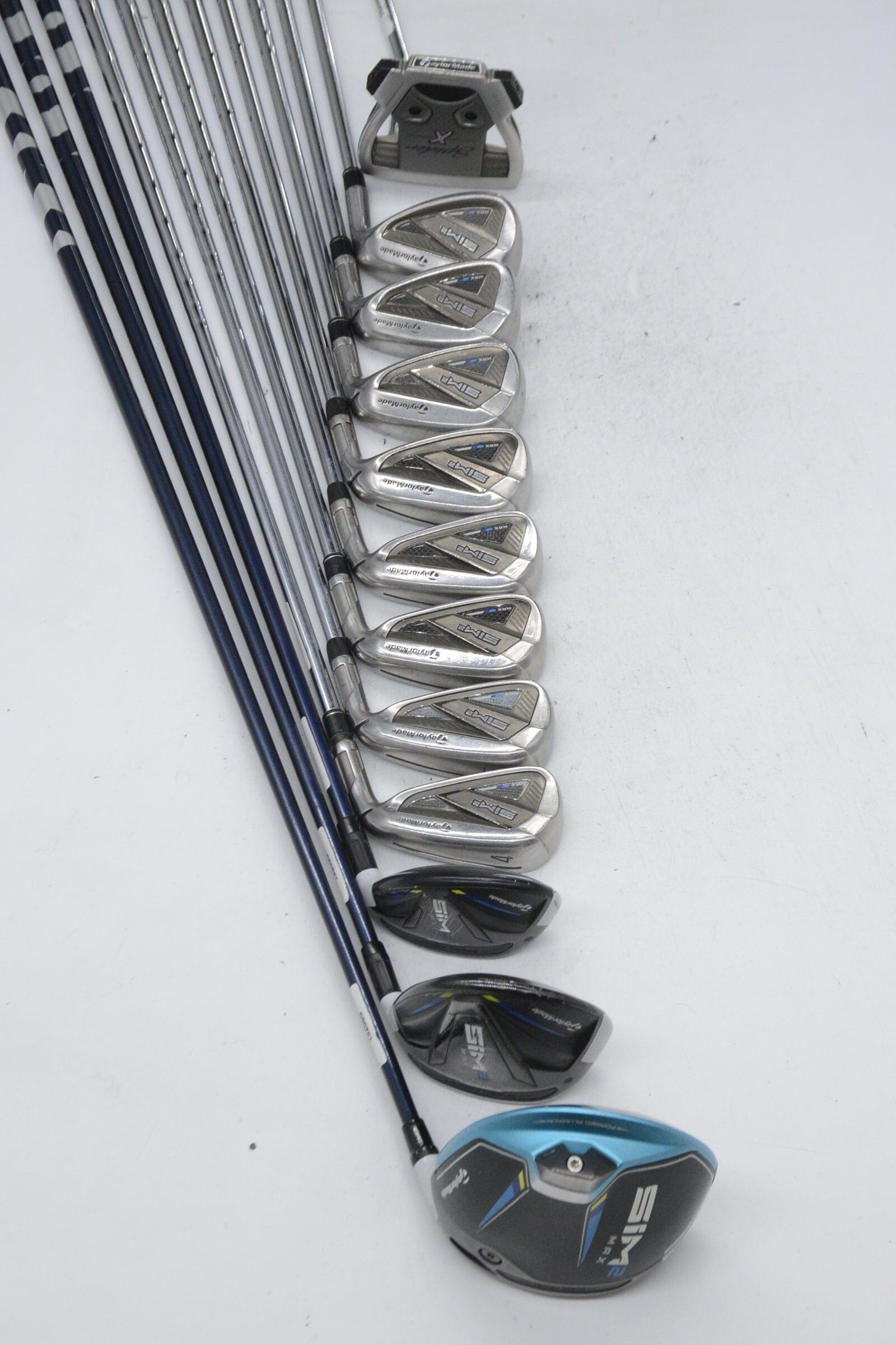 TaylorMade SIM2 Max Mixed Full Set R Flex Std Length Golf Clubs GolfRoots
