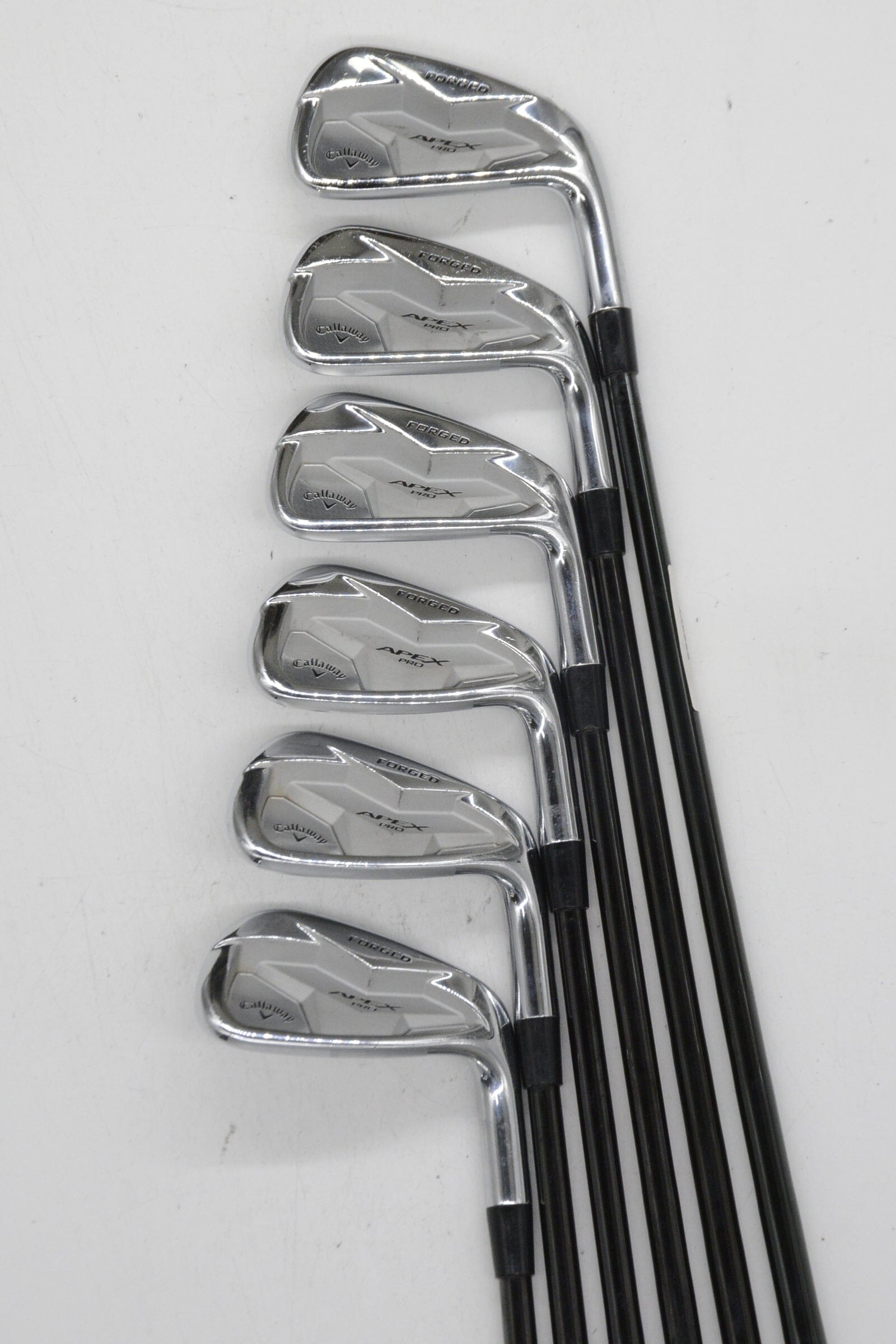 Callaway Apex Pro 19 5-PW Iron Set S Flex +0.5" Golf Clubs GolfRoots