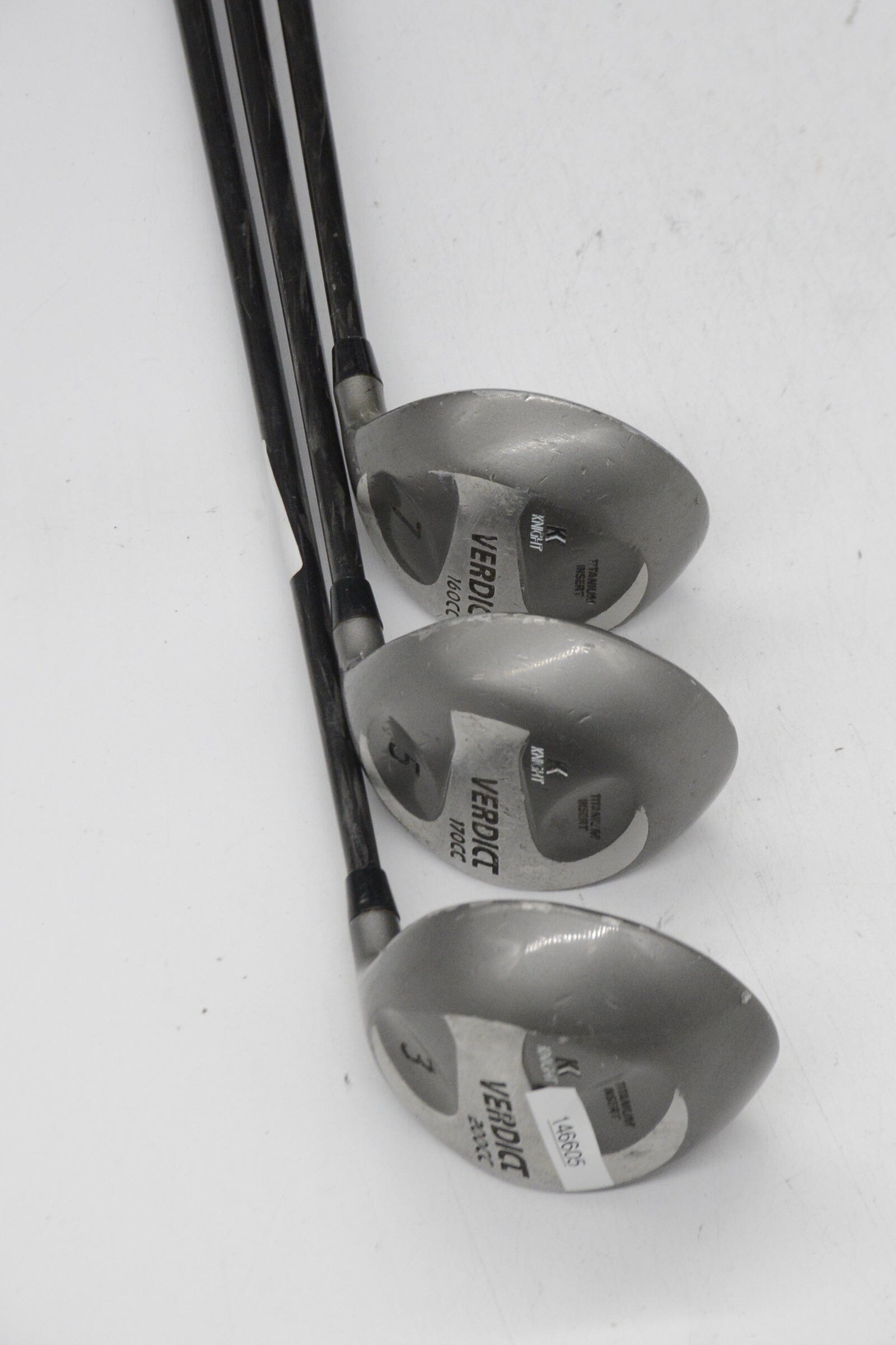 Knight Verdict 3W, 5W, 7W Wood Set S Flex Golf Clubs GolfRoots