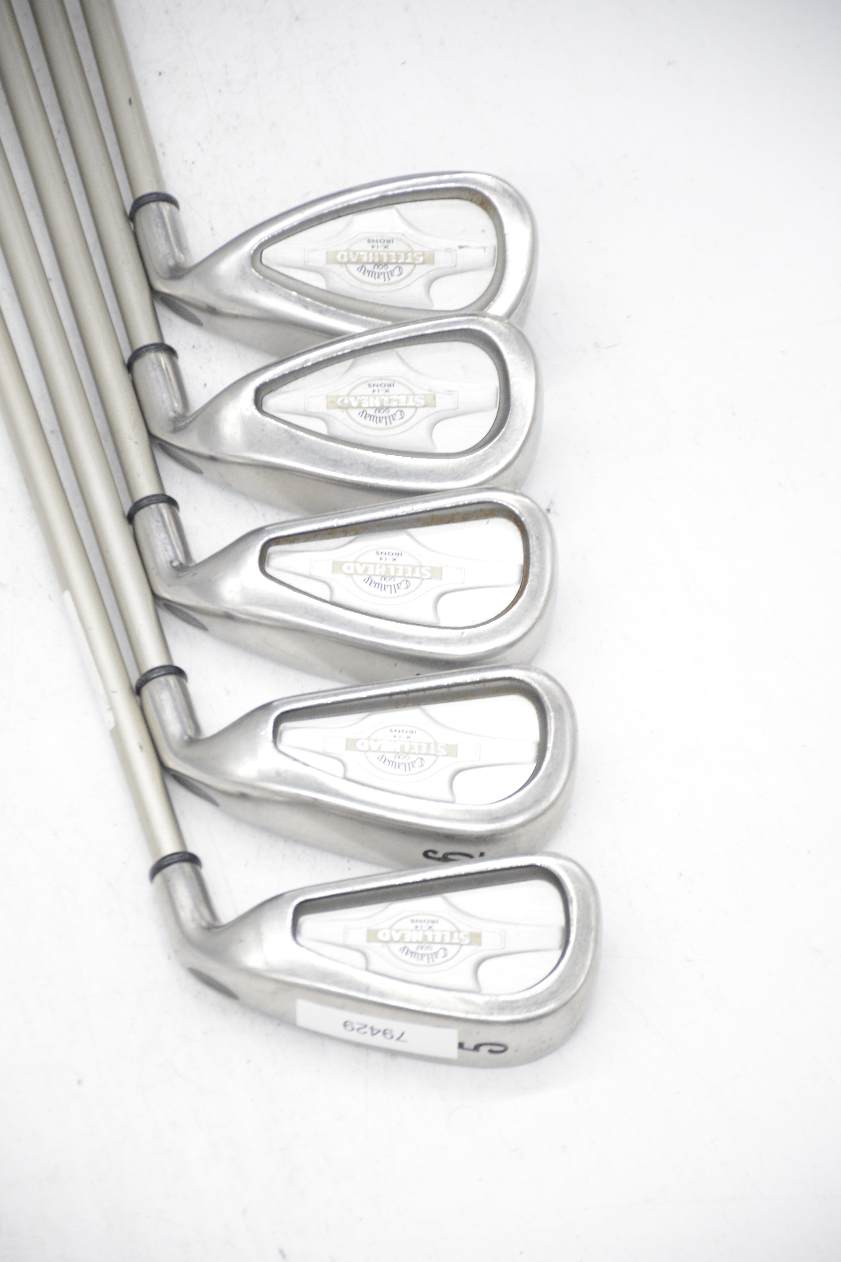 Women's Callaway Steelhead X-14 5-7, 9, PW Iron Set W Flex -0.5 Golf Clubs GolfRoots