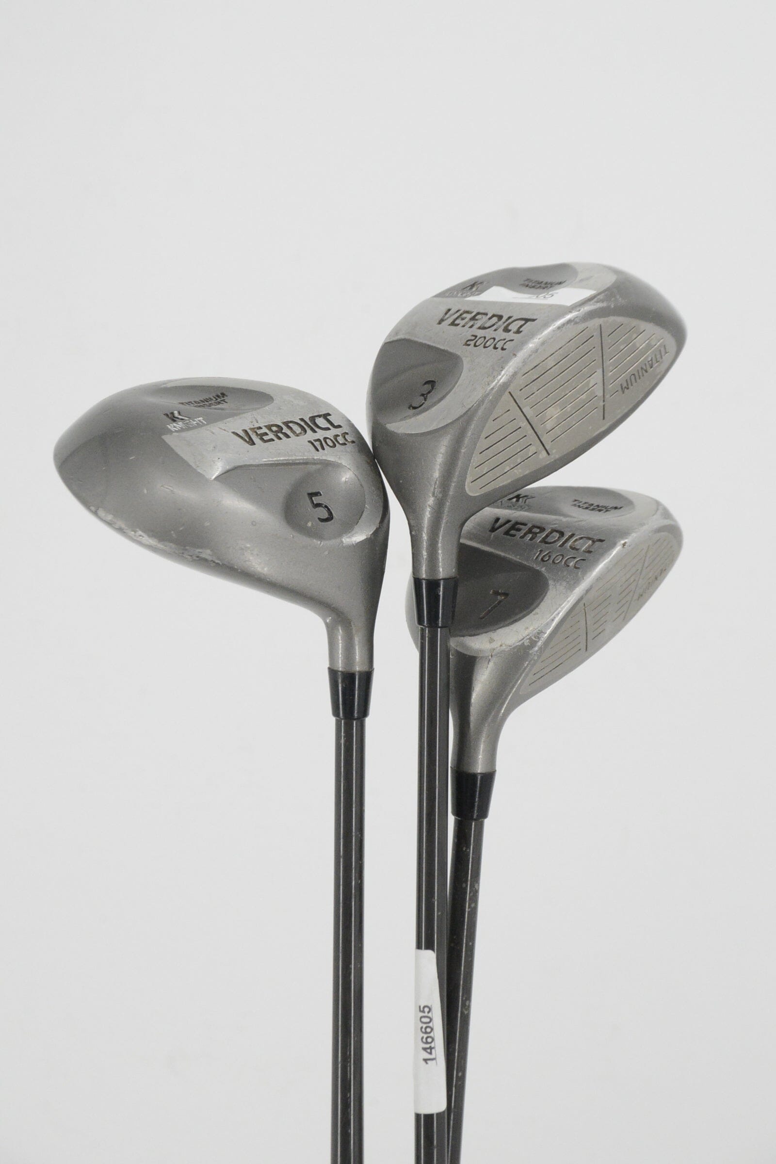 Knight Verdict 3W, 5W, 7W Wood Set S Flex Golf Clubs GolfRoots