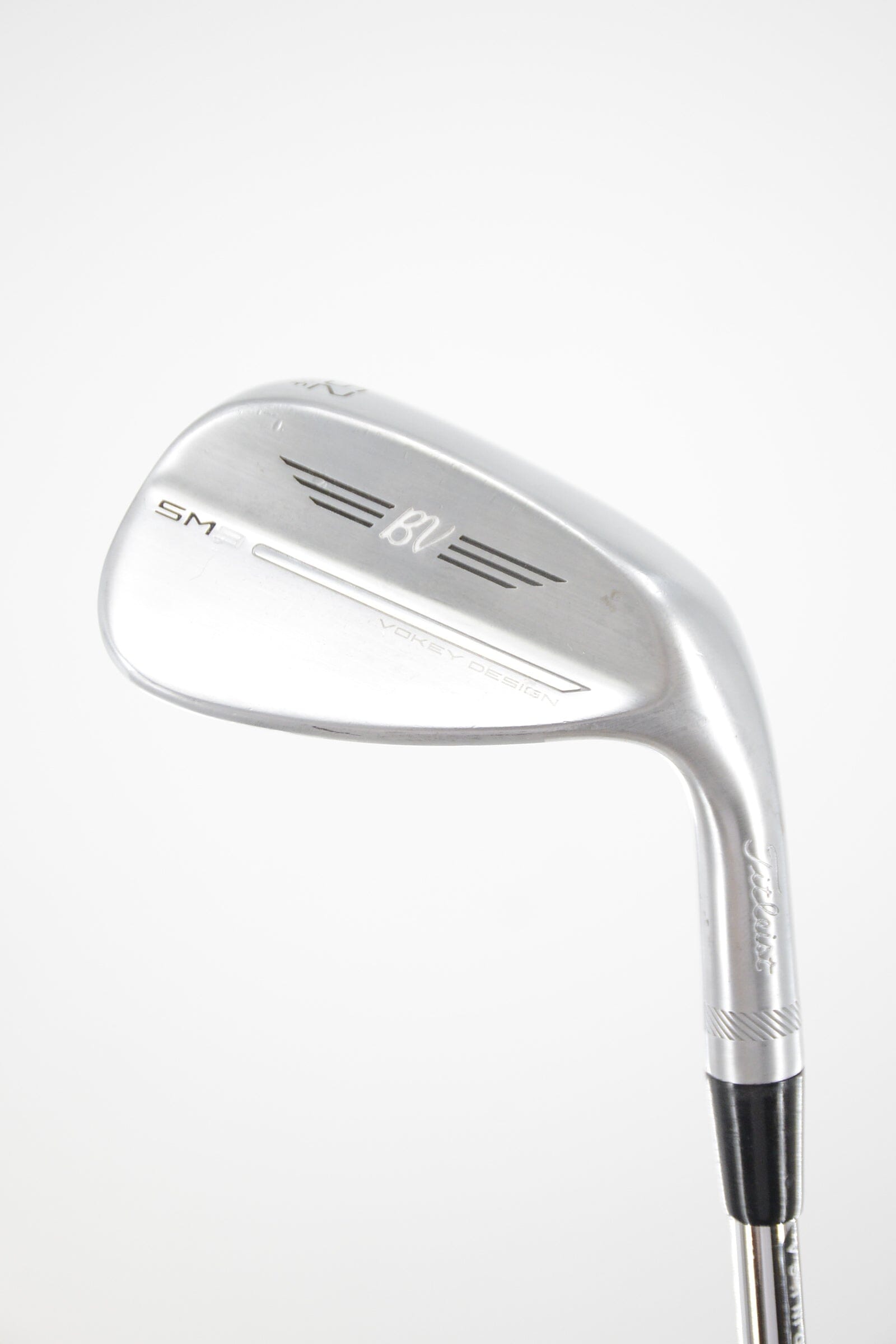 Titleist Vokey SM9 Tour Chrome 52 Degree Wedge S Flex 35.25" Golf Clubs GolfRoots