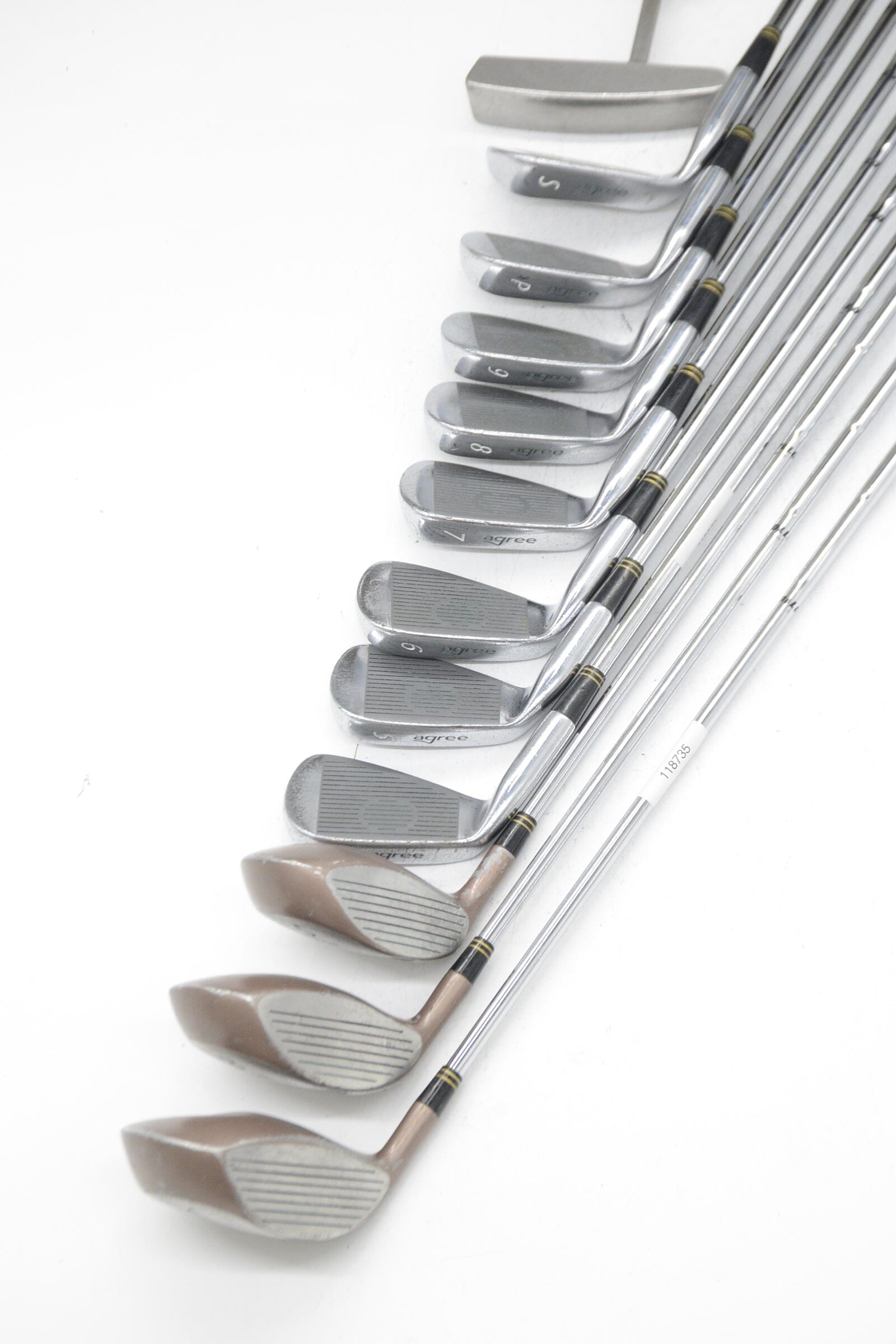 Women's Agree Pro Design Mixed Full Set W Flex +0.5" Golf Clubs GolfRoots