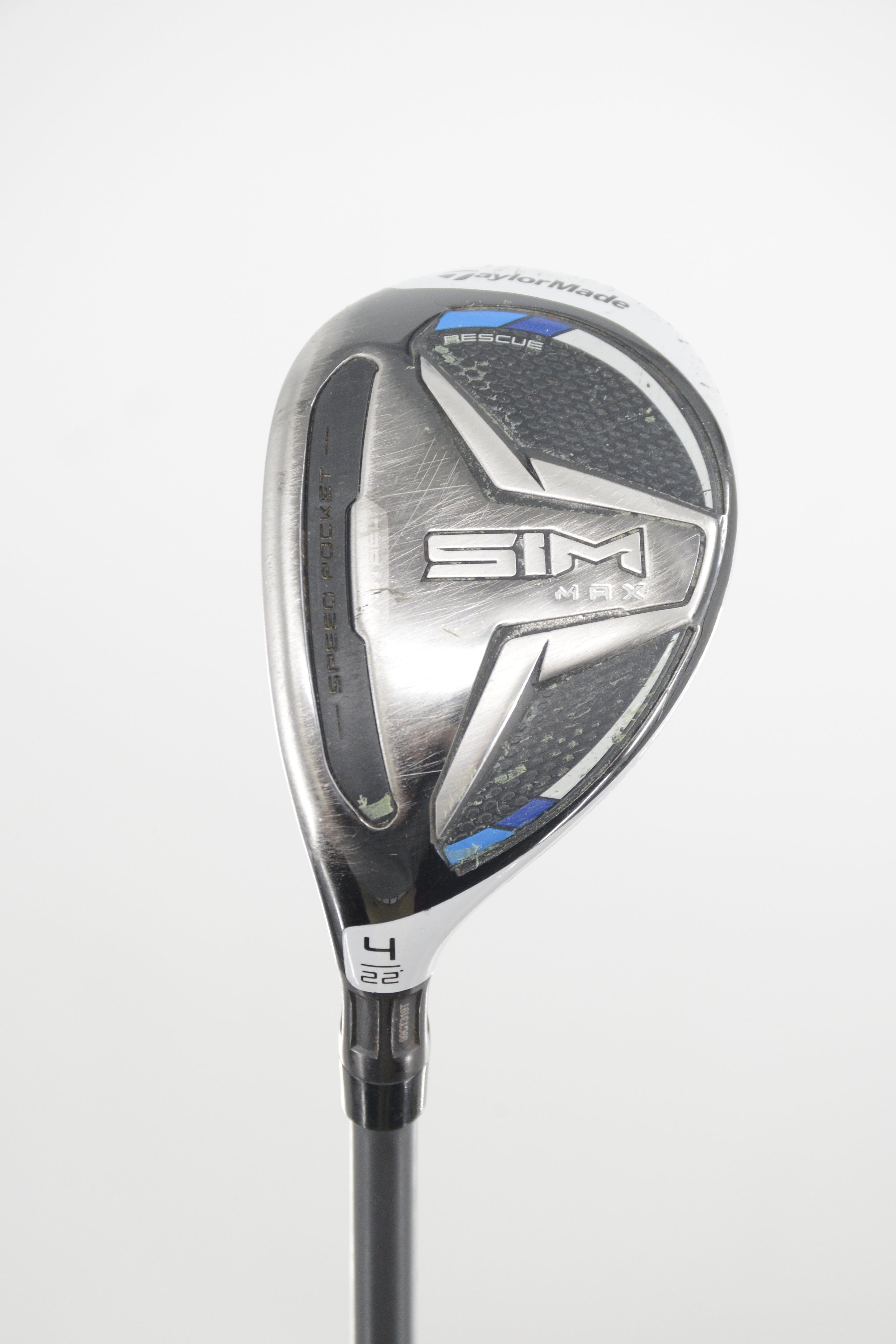 Lefty TaylorMade SIM Max 4 Hybrid X Flex 40.25" Golf Clubs GolfRoots