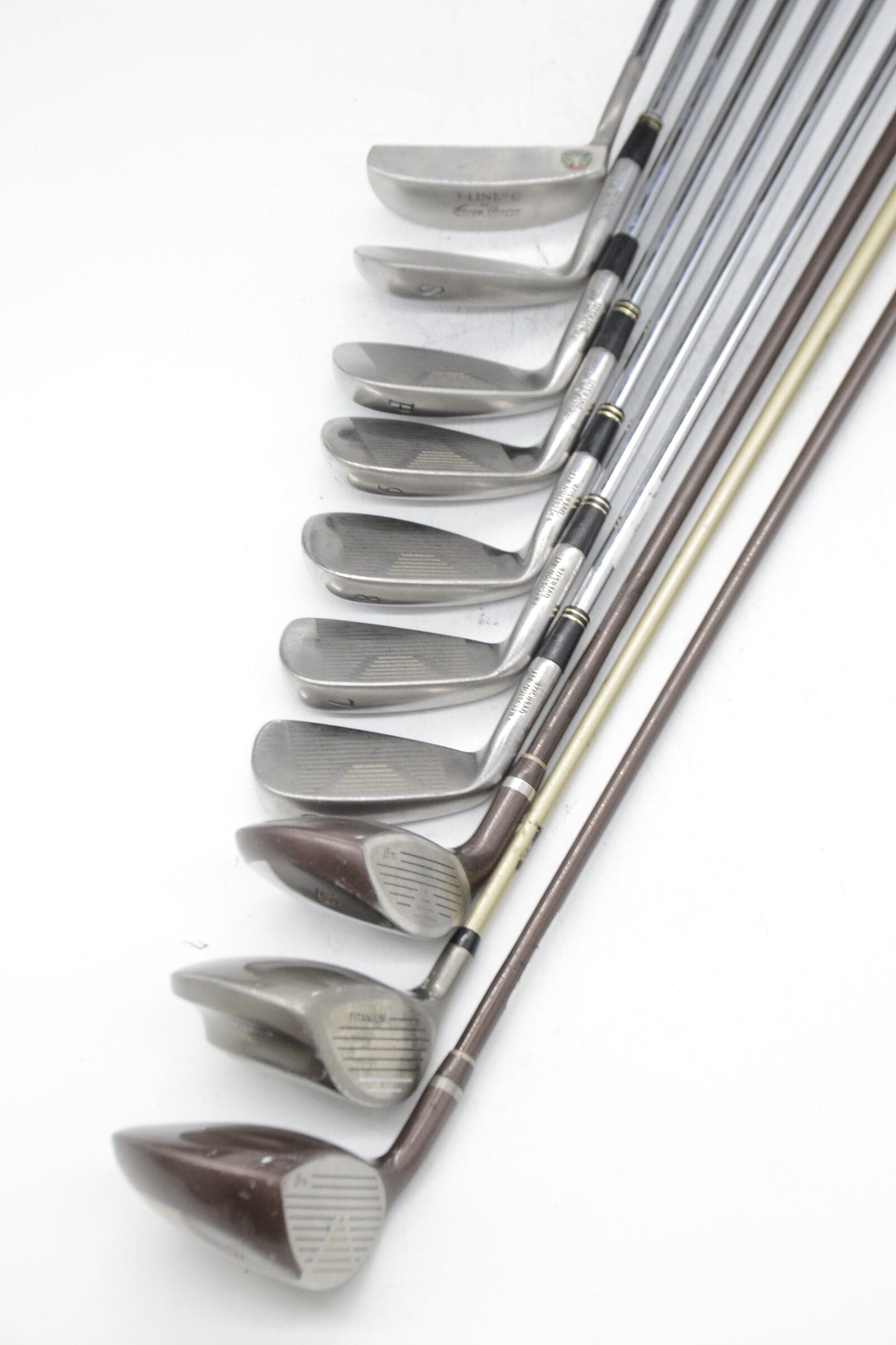 Women's Henry-Griffitts GreenBacks (No 9 iron) Mixed Full Set W Flex +0.5" Golf Clubs GolfRoots