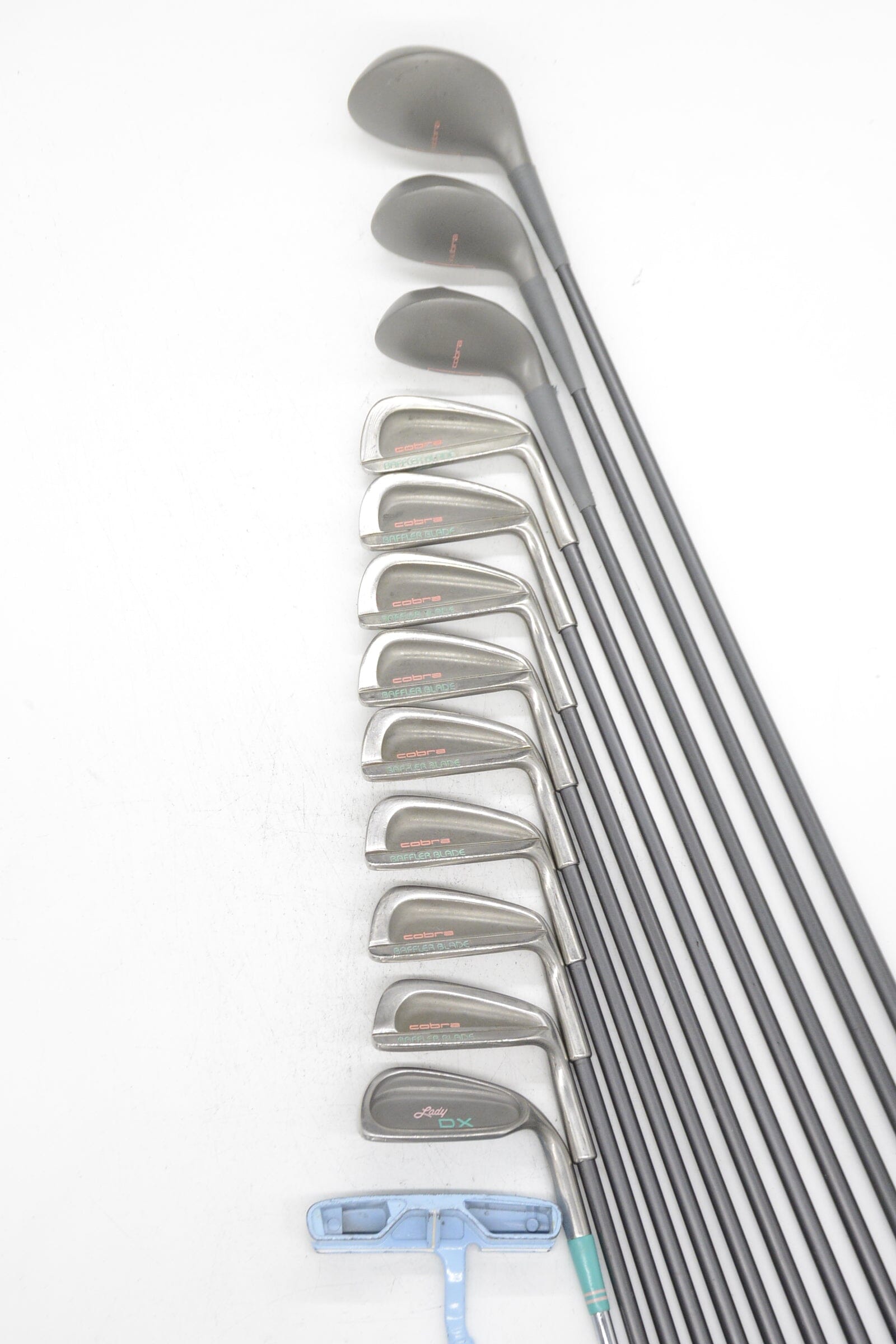 Women's Cobra Baffler Blade Mixed Full Set W Flex -0.75" Golf Clubs GolfRoots