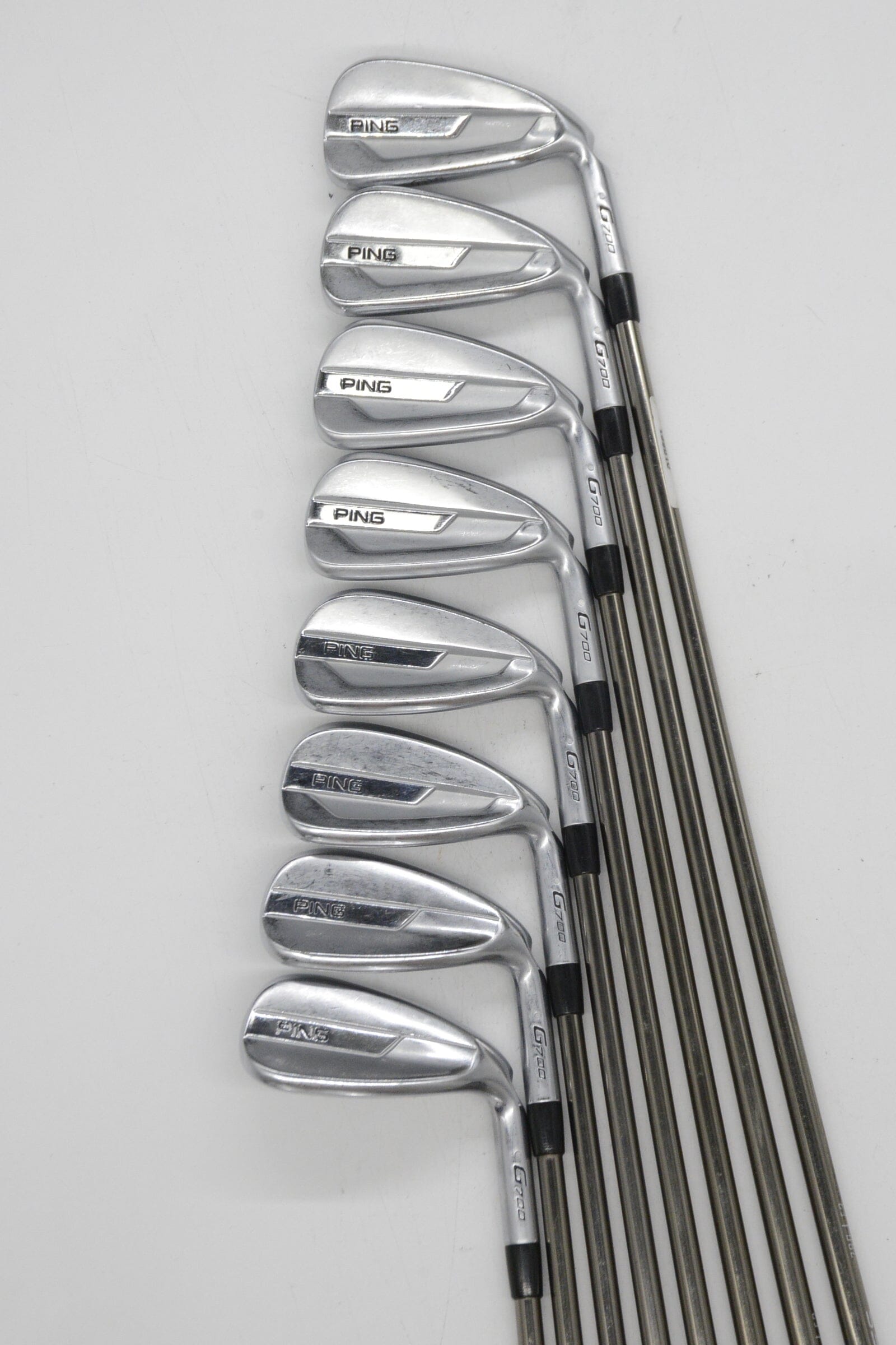 Ping G700 4-UW Iron Set R Flex +0.25" Golf Clubs GolfRoots