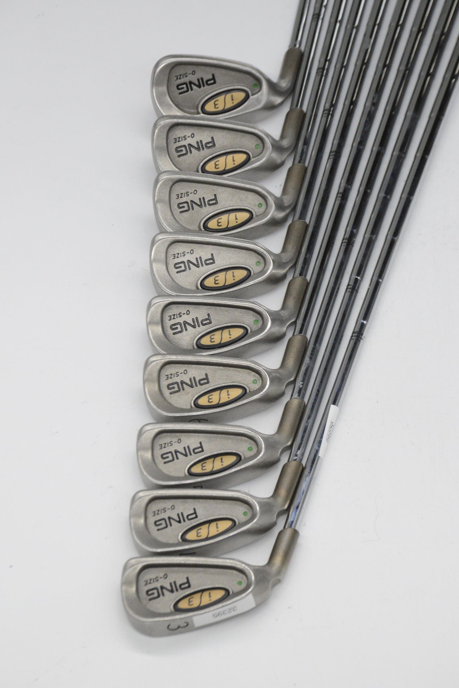 Lefty Ping I3 O-Size 3-PW, SW Iron Set S Flex Std Length Golf Clubs GolfRoots