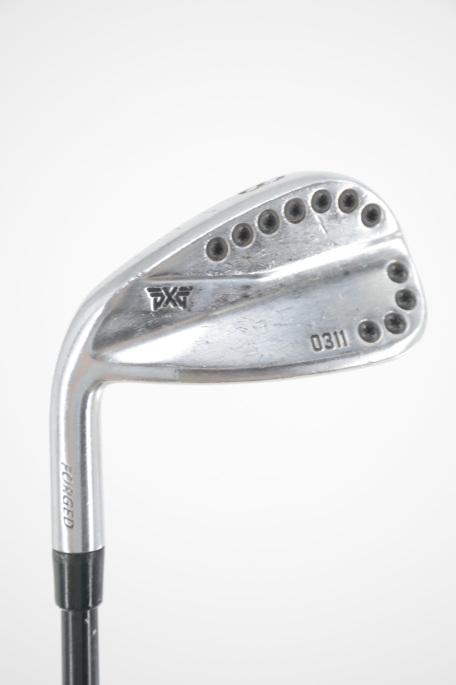 Lefty PXG 0311 Chrome 8 Iron S Flex 37.5" Golf Clubs GolfRoots