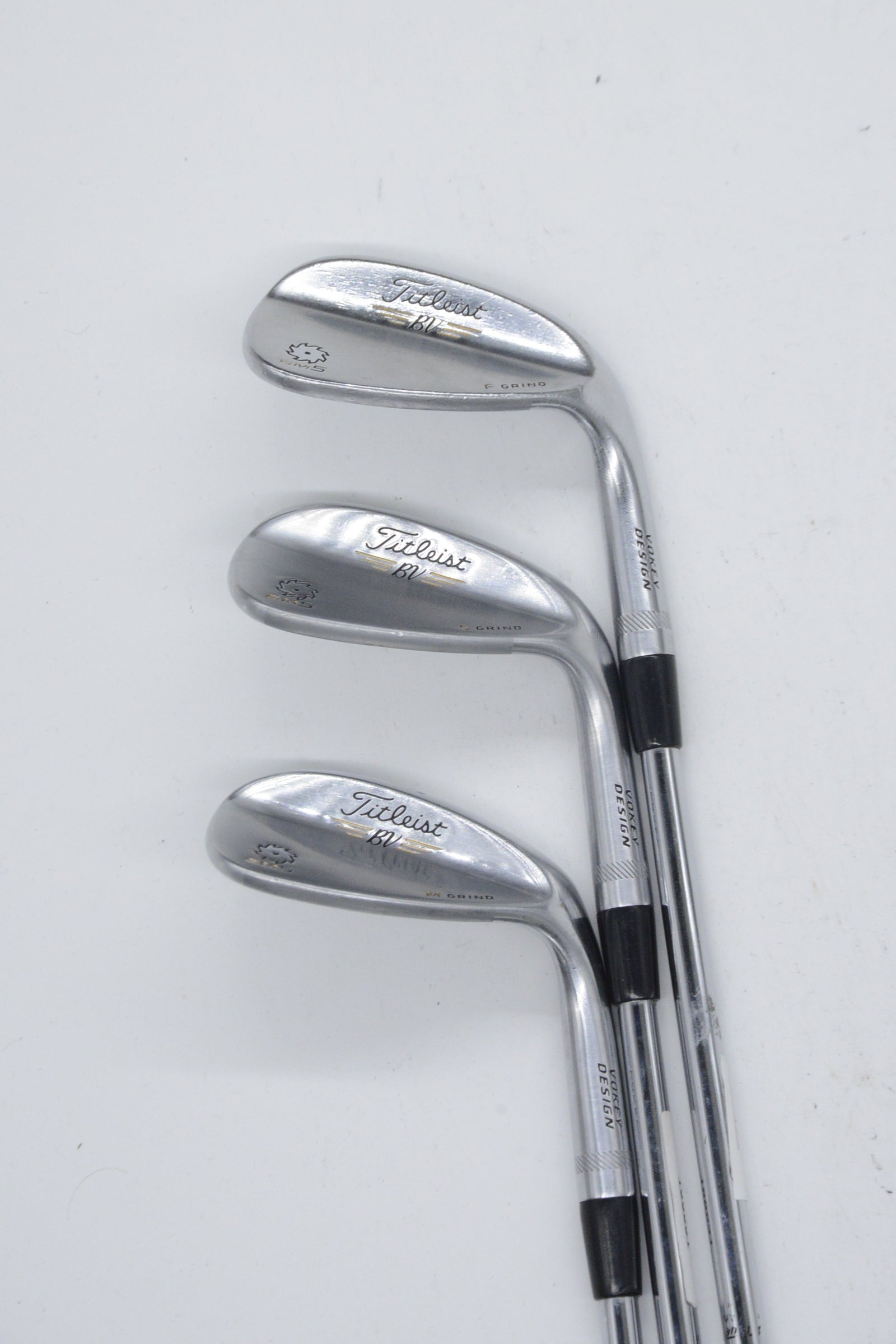Titleist Vokey SM5 Tour Chrome 52, 56, 60 Degree Wedge Set Wedge Flex